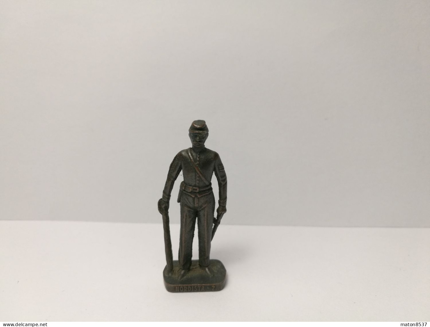 Kinder : USA Nordstaaten Um 1861 1978-81 - Sergeant  - Brüniert - RP1482 Patent - 40 Mm - 2 - Figurine In Metallo