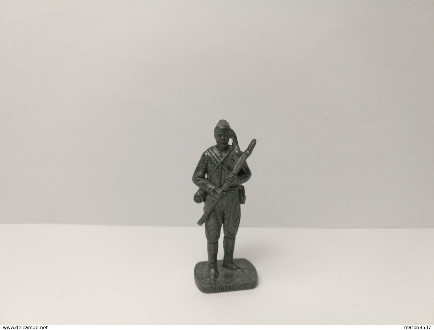 Kinder : USA Südstaaten Um 1862 1978-79 - Soldat - Sudista 3 - Eisen - RP1482 Patent - 40 Mm - Figurines En Métal