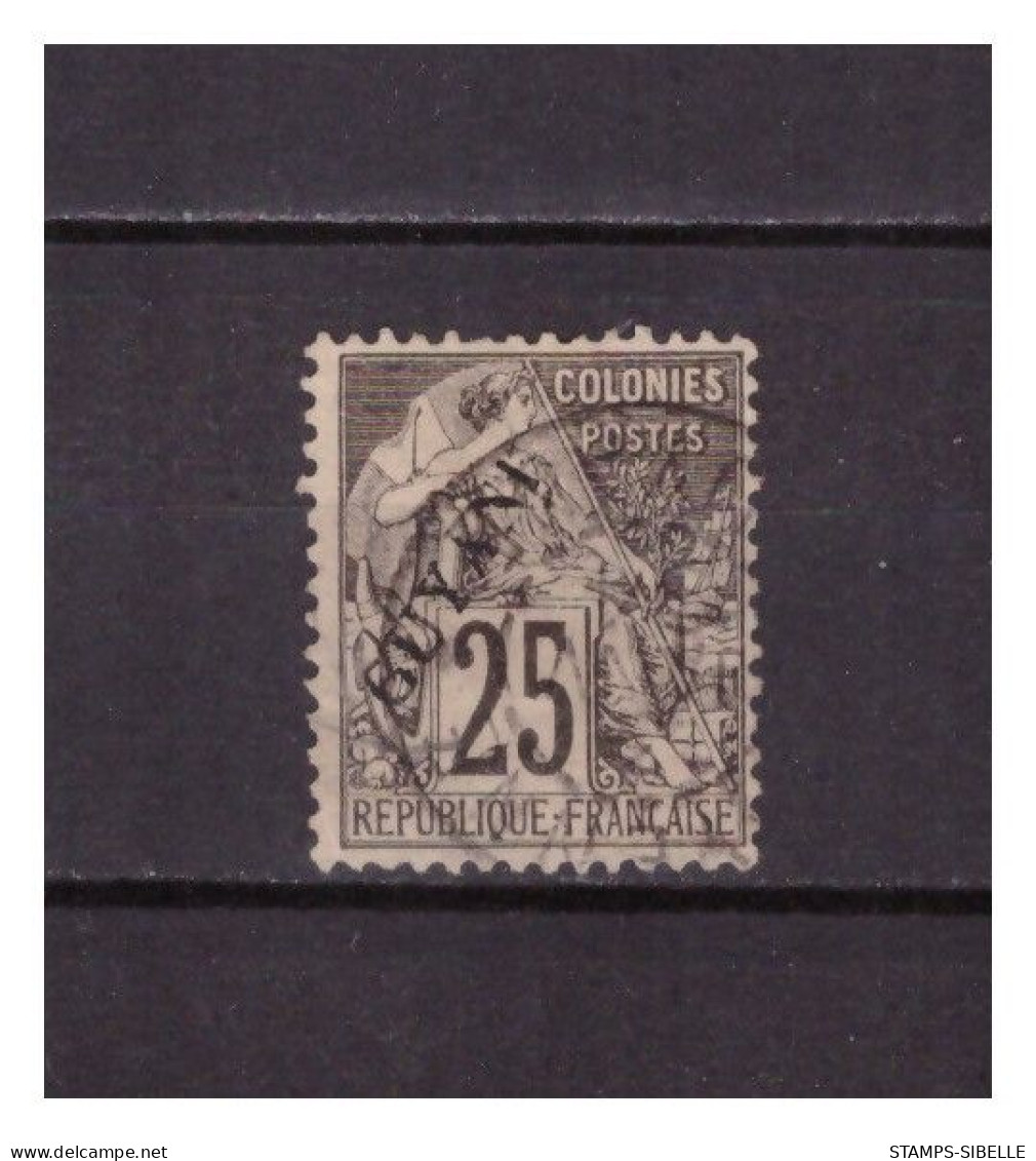 GUYANE  . N °  23  D   .  25   C . SANS POINT  APRES  GUYANE .   OBLITERE    .  SUPERBE . - Used Stamps