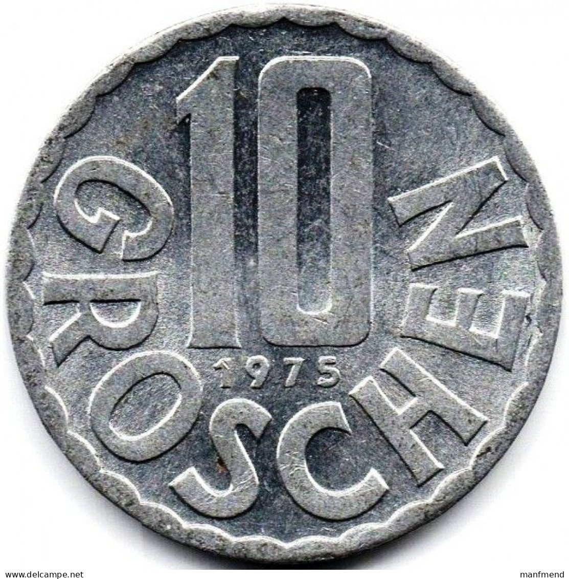 Austria - 1975 - KM 2878 - 10 Groschen - XF - Autriche