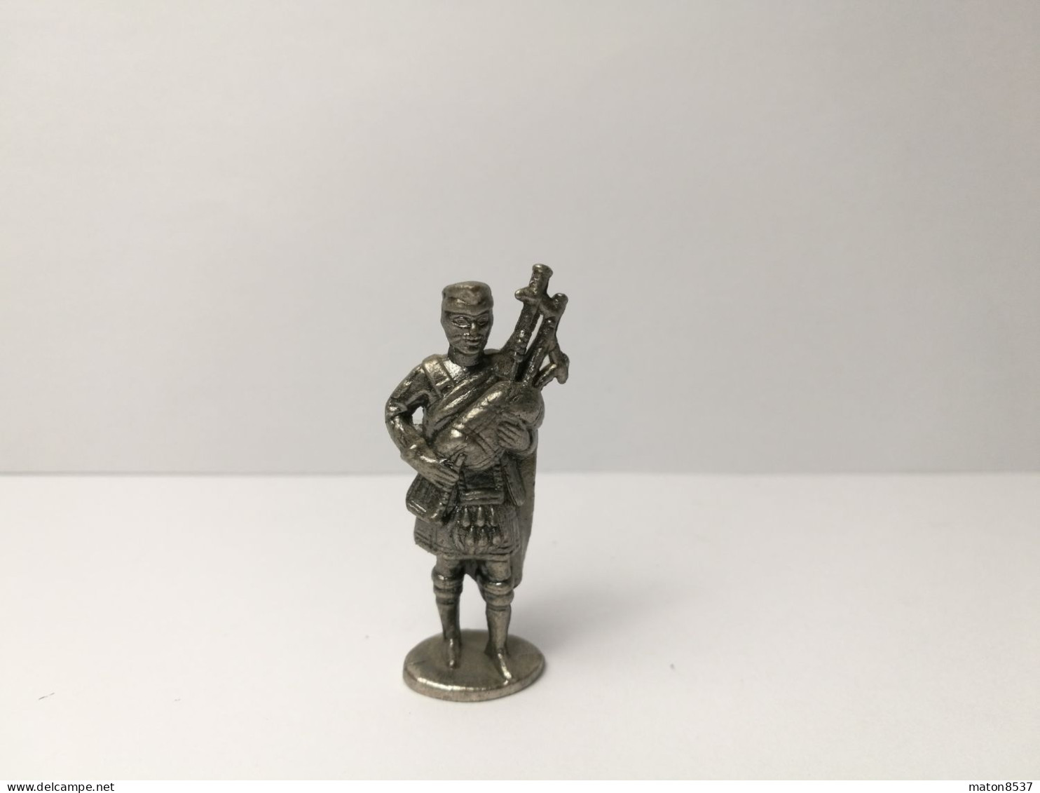 Kinder : Schotten - 1850-1908 1991 - Dudelsackpfeifer - Silber - Ohne Kennung - 40mm - 5 - Figurines En Métal
