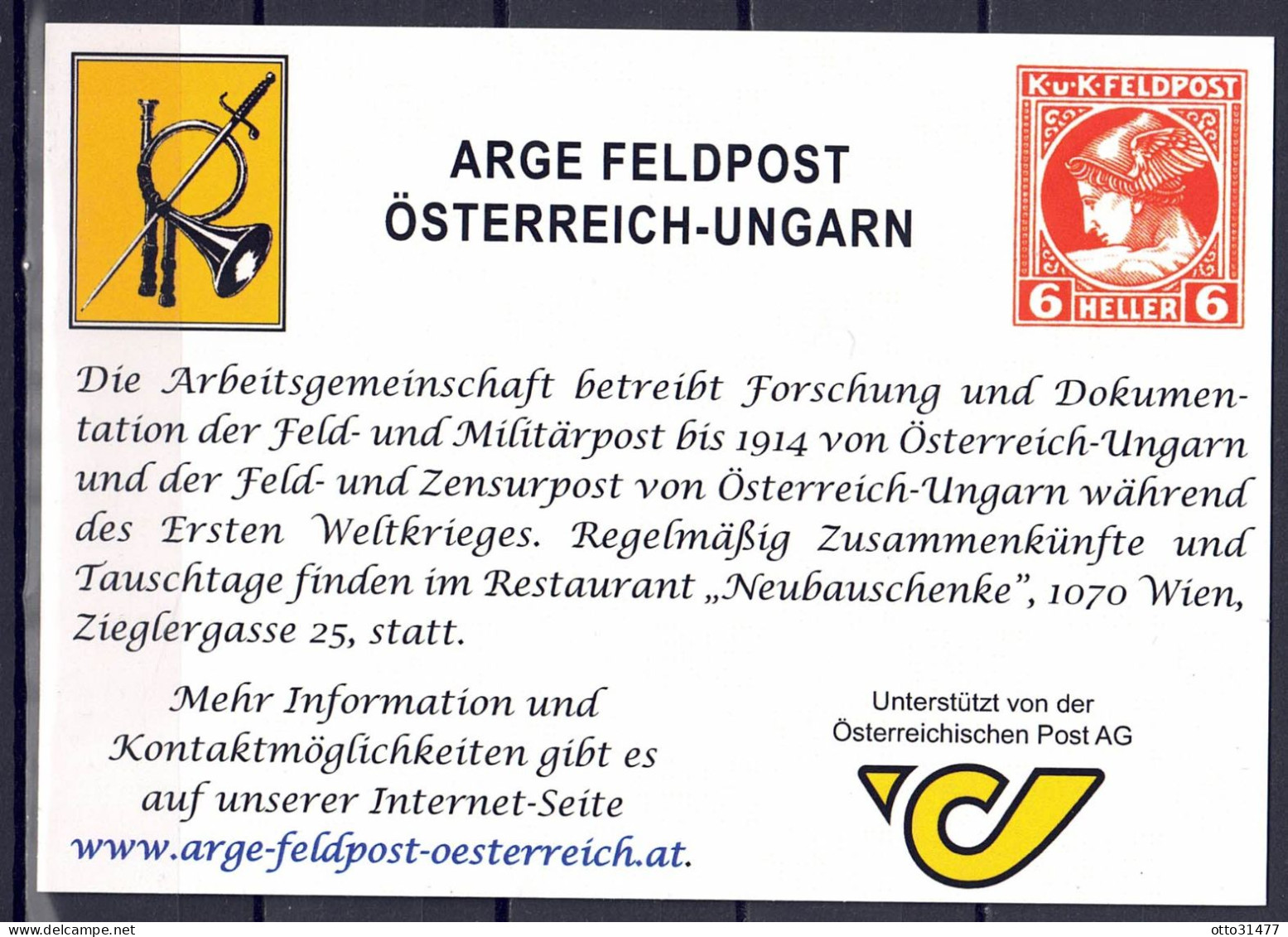 Österreich 2023 - VÖPH Jahresgabe - ARGE Feldpost - Oblitérés