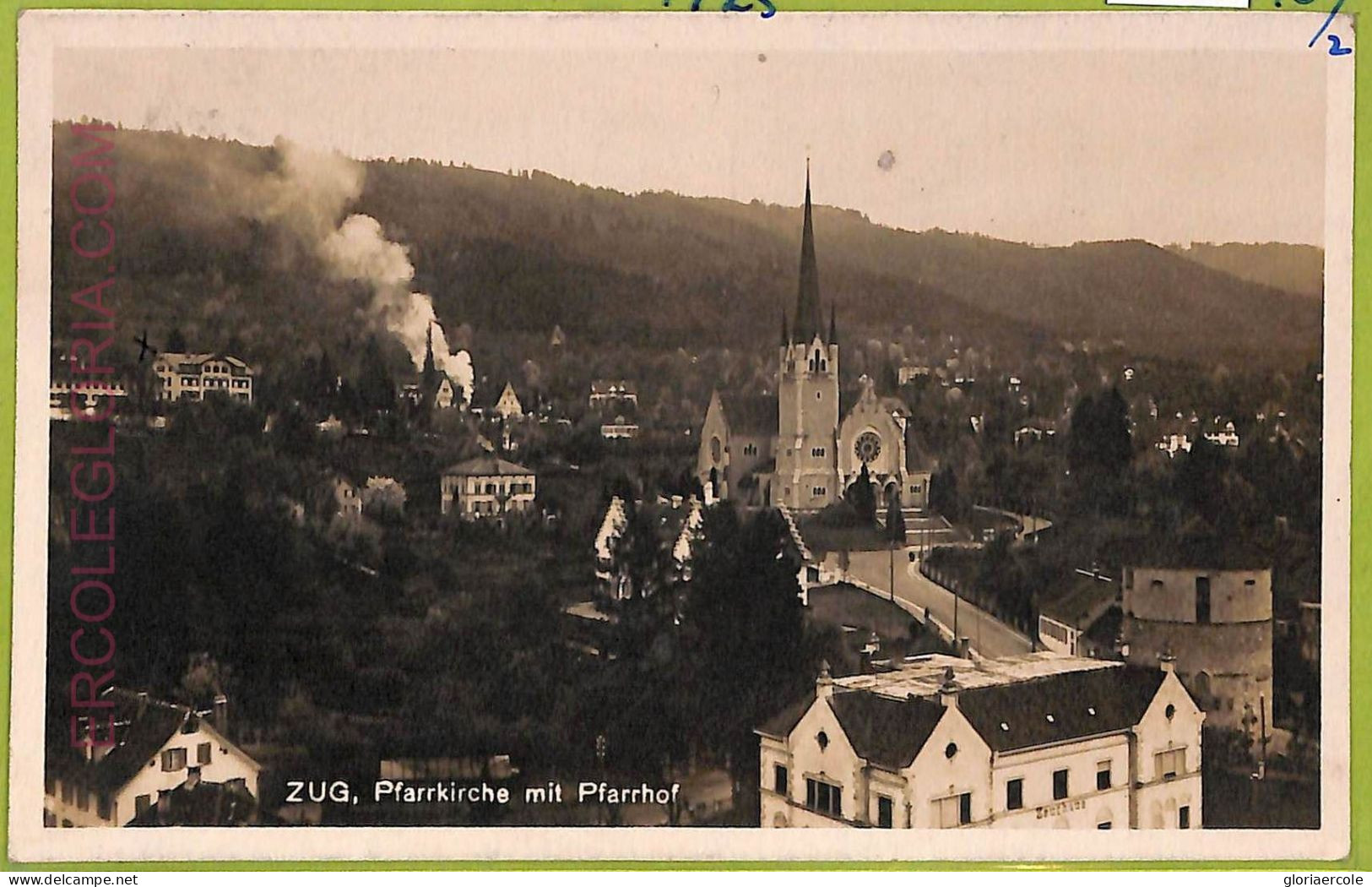 Ad5476 - SWITZERLAND Schweitz - Ansichtskarten VINTAGE POSTCARD - Zug - 1925 - Zoug