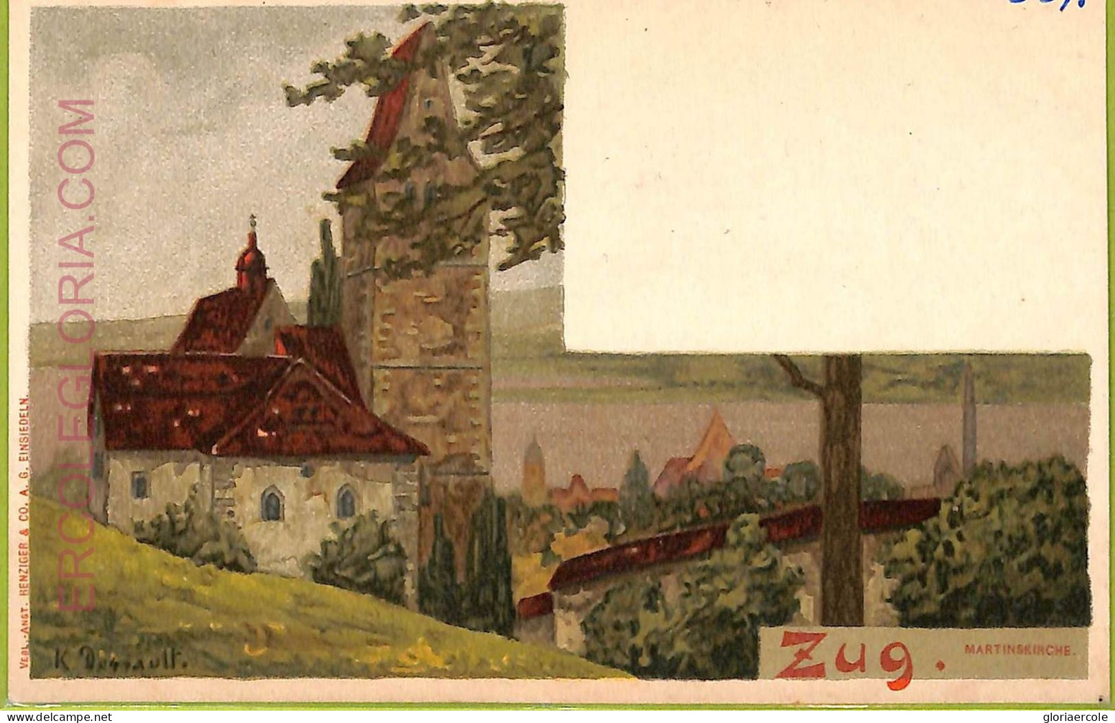 Ad5479 - SWITZERLAND Schweitz - Ansichtskarten VINTAGE POSTCARD - Zug - Zoug