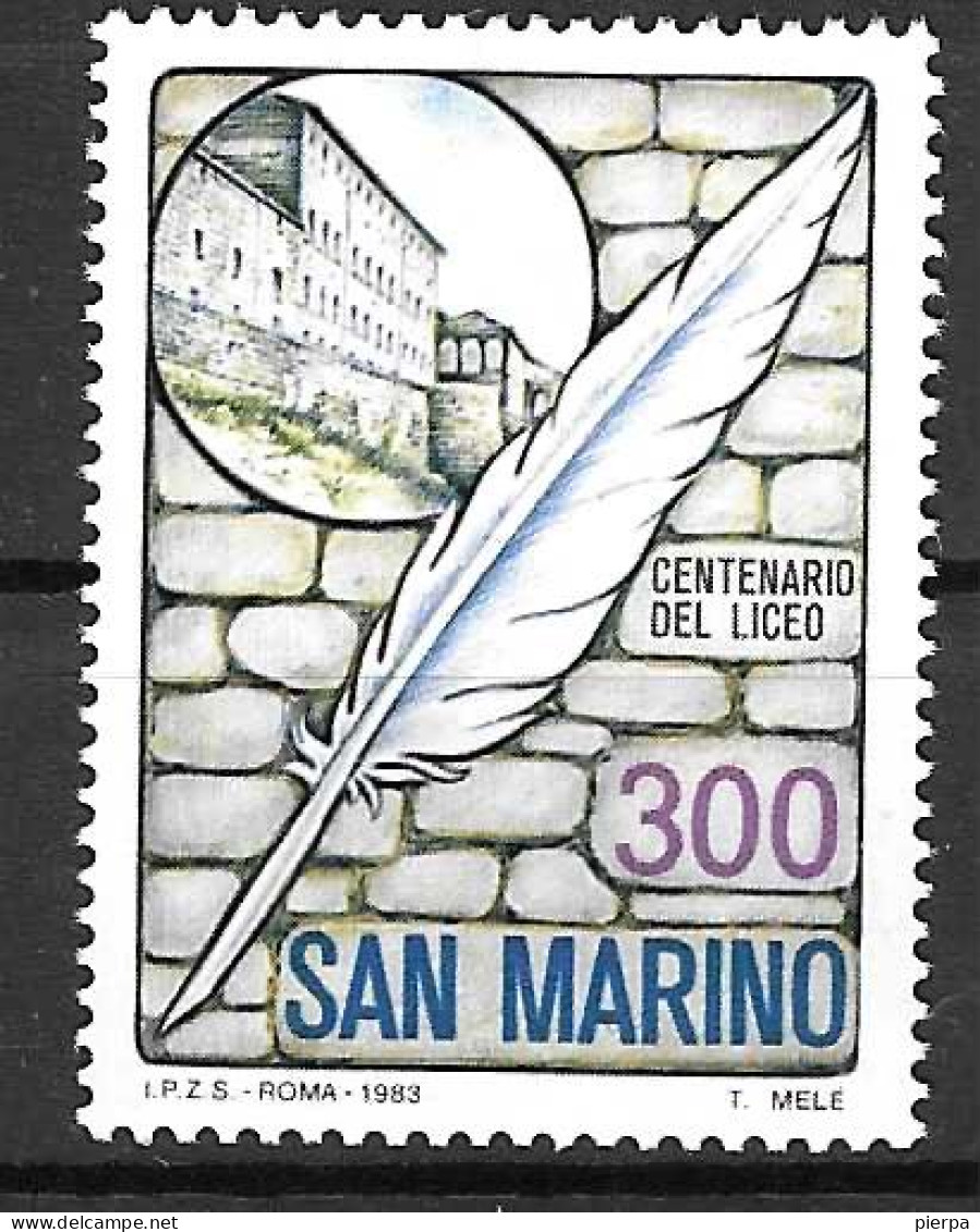 SAN MARINO - 1983 - 100° LICEO -  NUOVO MNH** ( YVERT 1067- MICHEL 1277 - SS 1118) - Nuovi