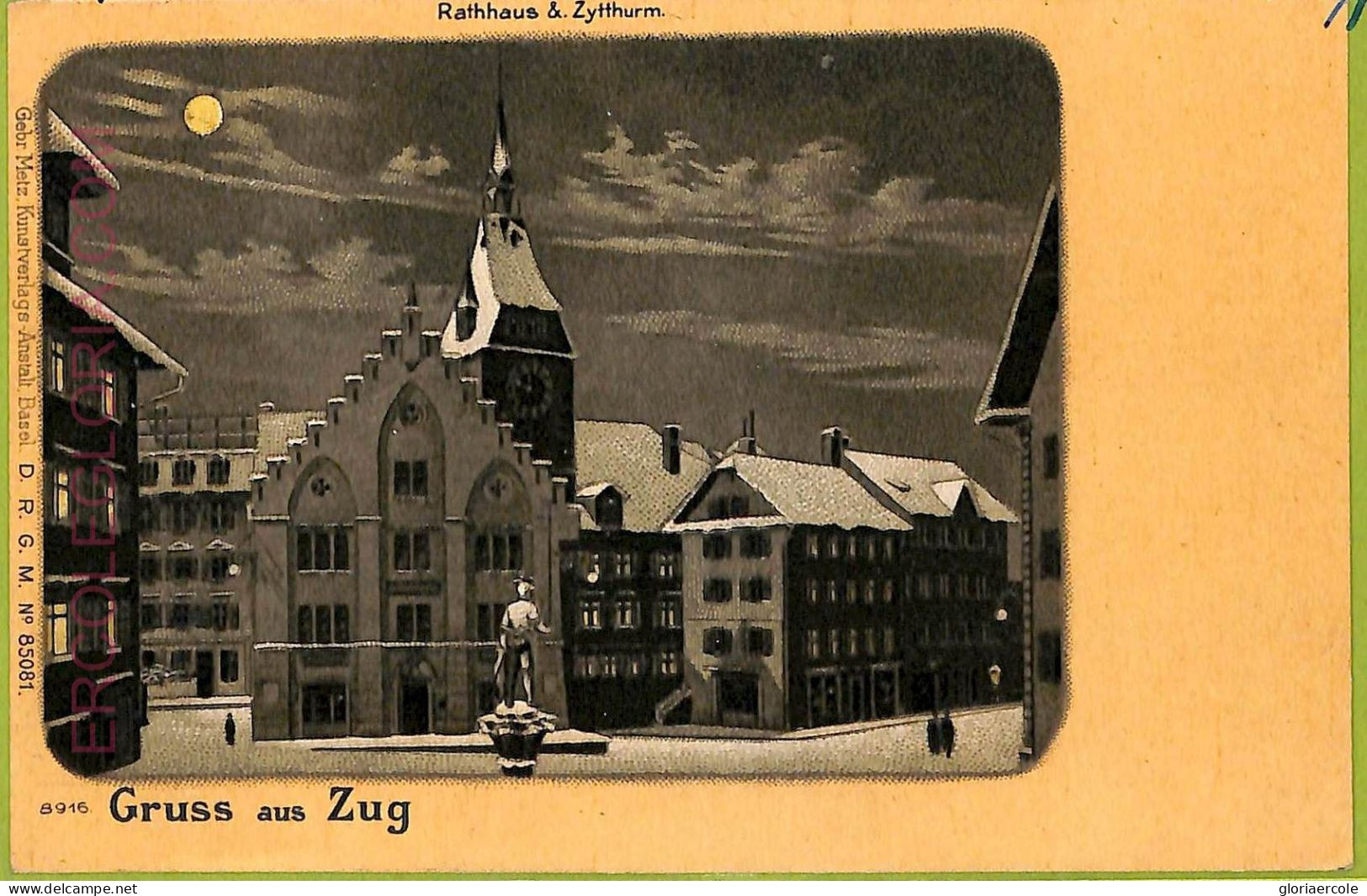 Ad5481 - SWITZERLAND Schweitz - Ansichtskarten VINTAGE POSTCARD - Gruss Aus Zug - Zoug