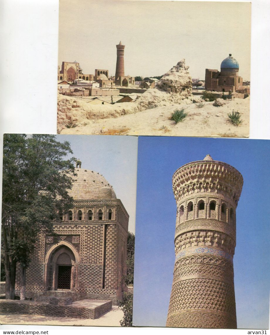 OUZBEKISTAN - BOUKHARA - LOT De 3 CPSM  - - Ouzbékistan