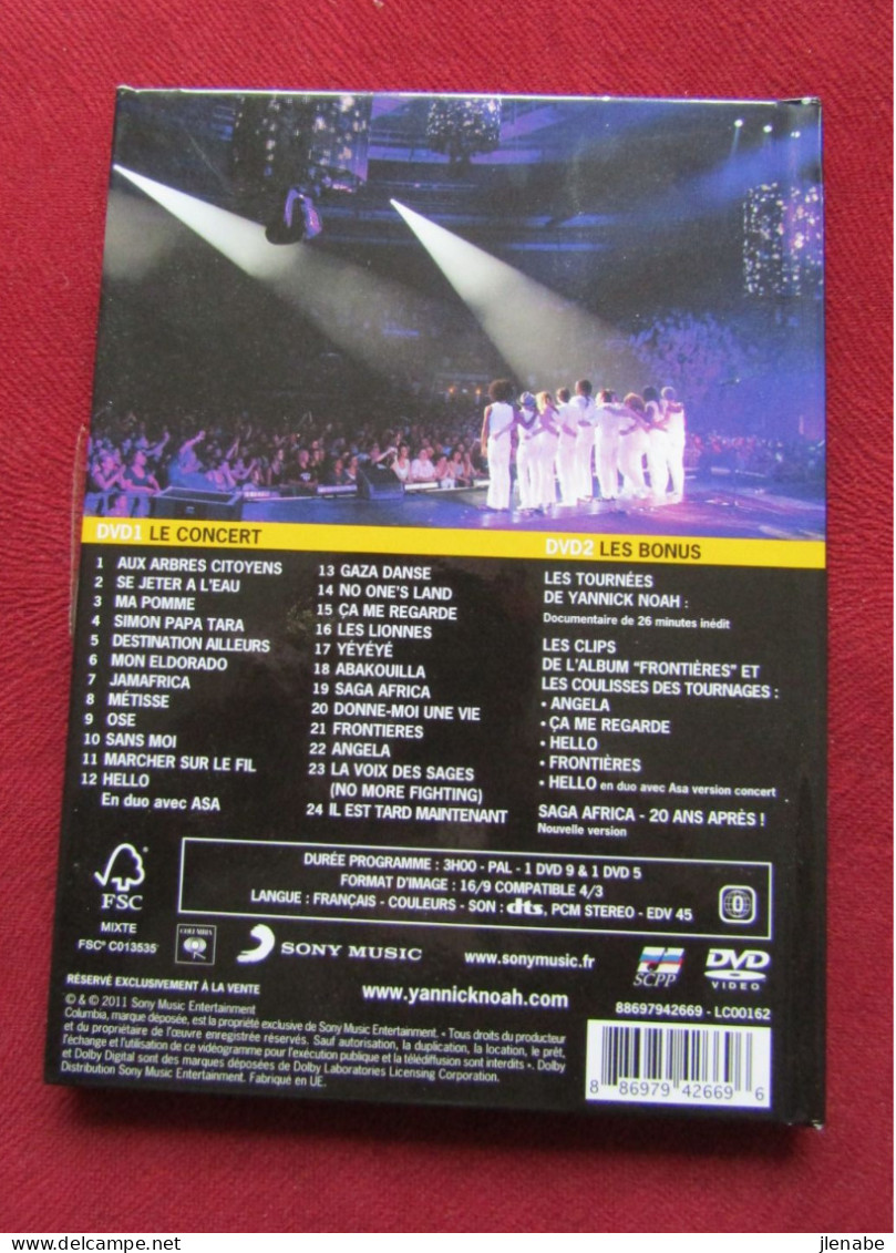 Yannick NOAH Tour  2 DVD - DVD Musicales