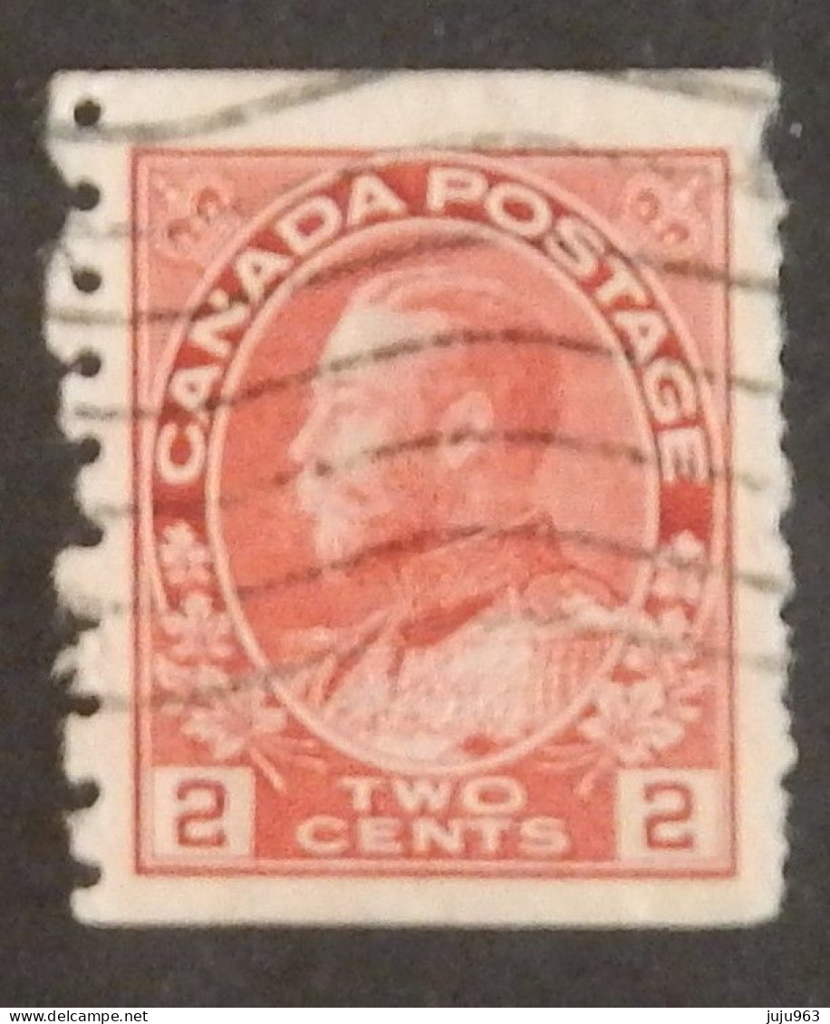 CANADA YT 94aB OBLITERE "GEORGE V" ANNÉES 1911/1916 - Used Stamps