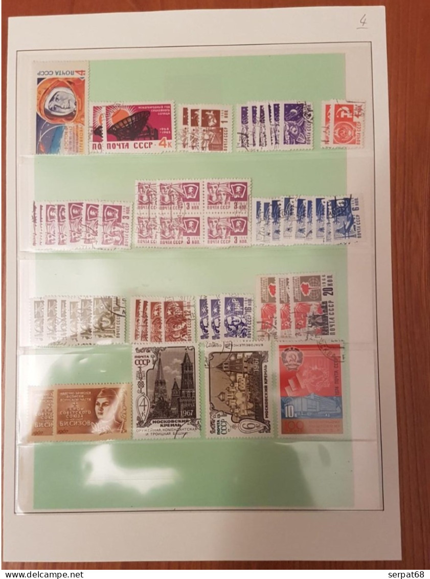 Lot : URRS & Russie & Ukraine Oblitérés - Collezioni