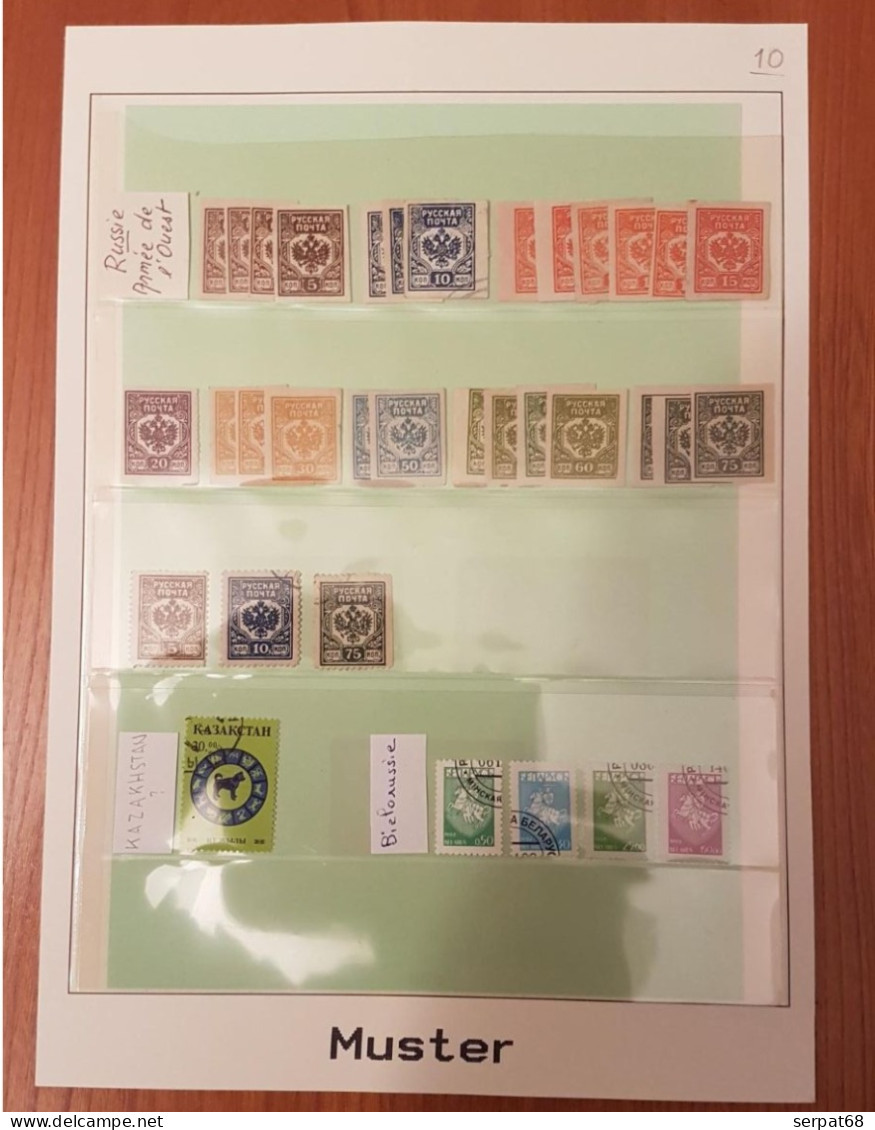 Lot : URRS & Russie & Ukraine Oblitérés