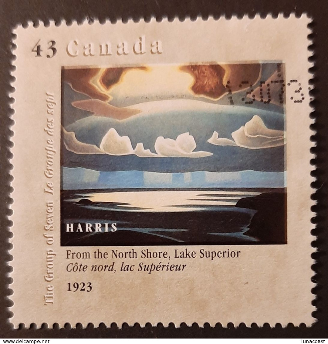 Canada 1995  USED  Sc1559b   43c Group Of Seven, Lake Superior - Oblitérés