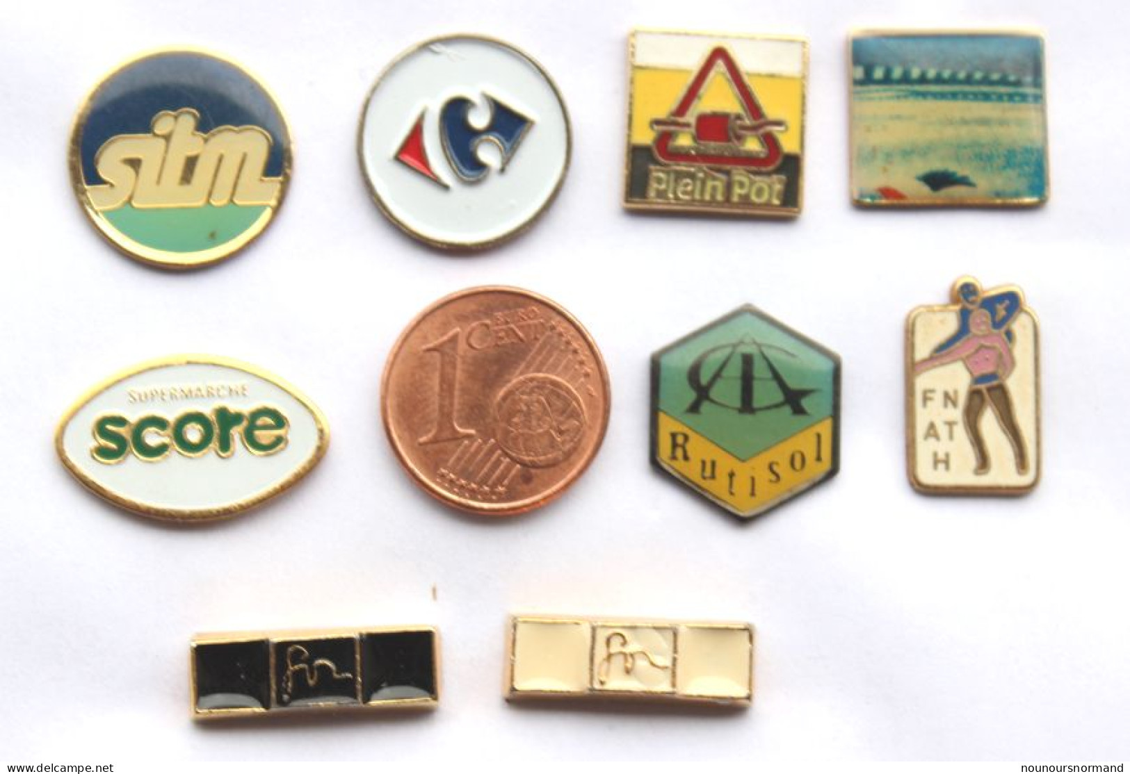 Lot De 9 Pin's MINI PIN'S - N071 - Sets