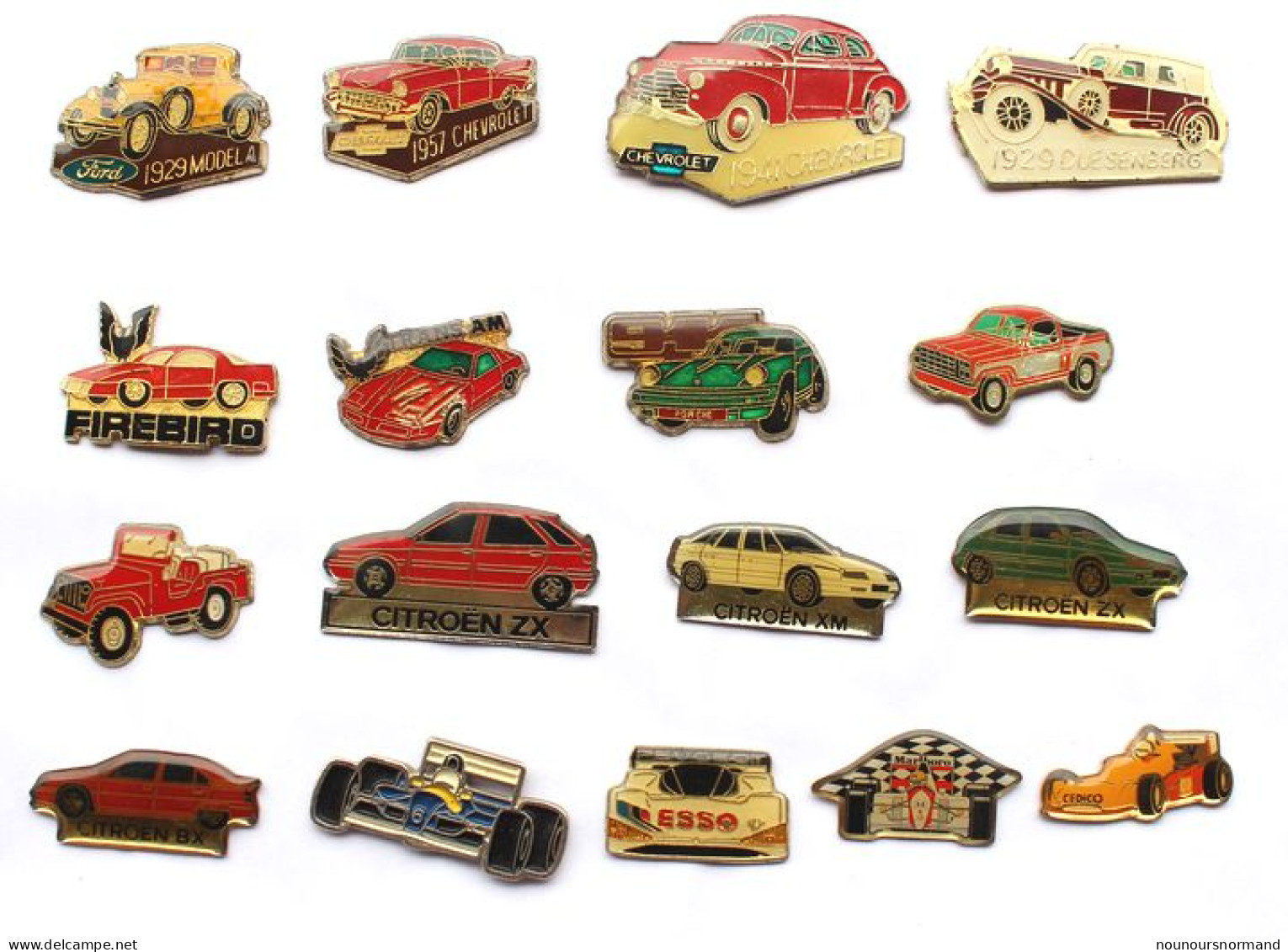 Lot De 17 Pin's AUTOMOBILES  - Tous Différents - N073 - Lots