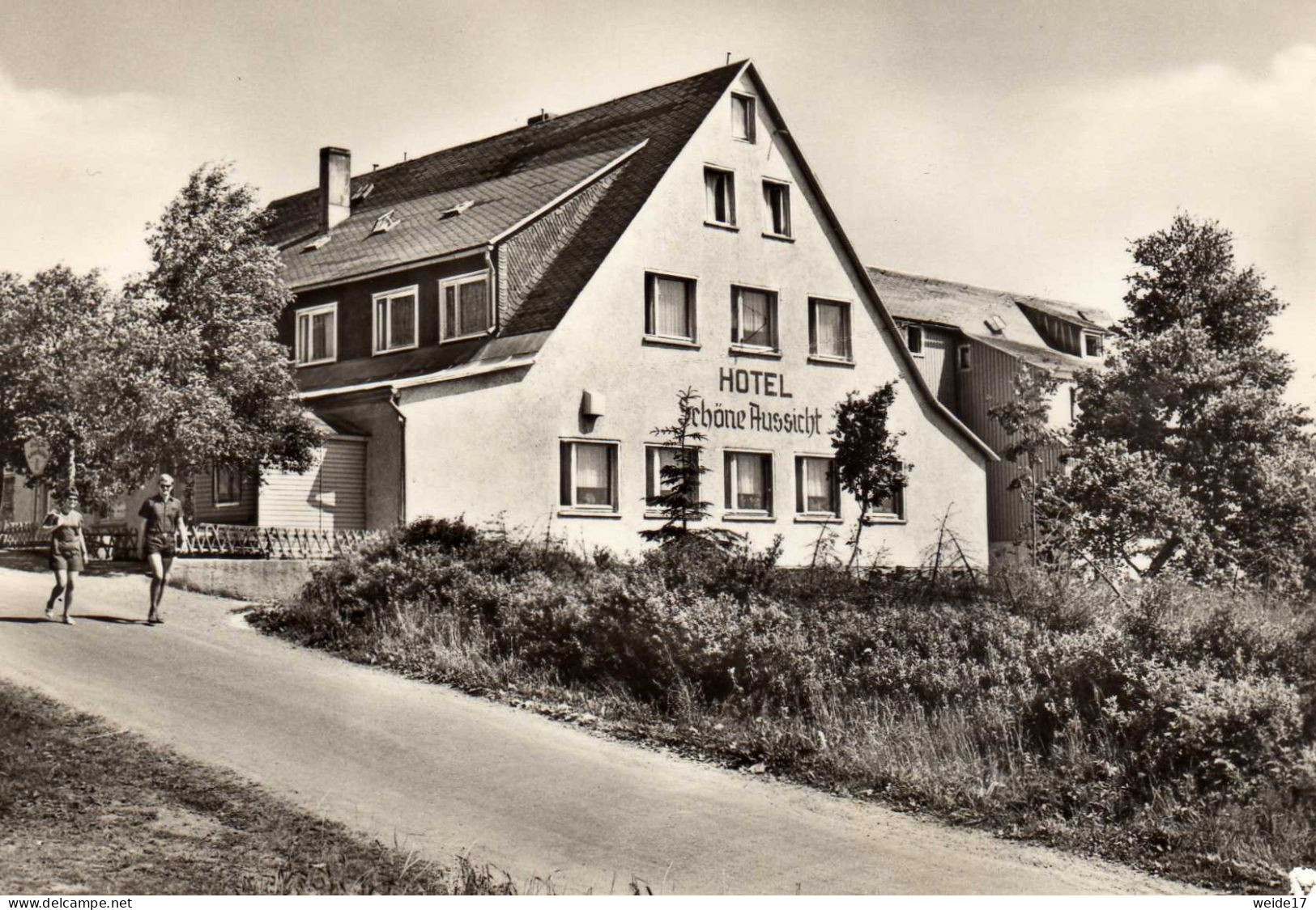 05354 - SCHMIEDEFELD Am Rennsteig - Blick Auf Das Hotel "Schöne Aussicht" - Schmiedefeld