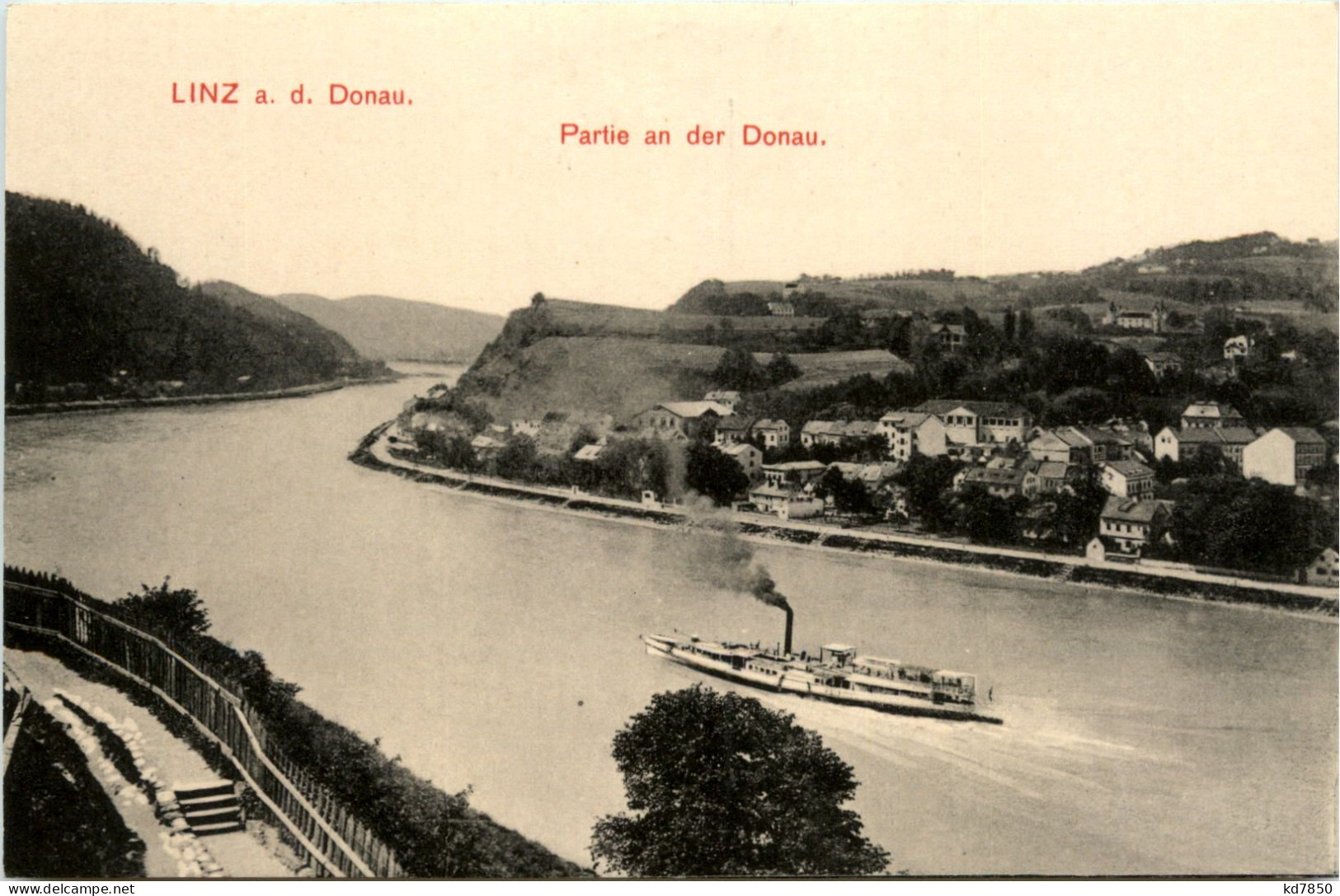 Linz A D Donau, Partie An Der Donau - Linz