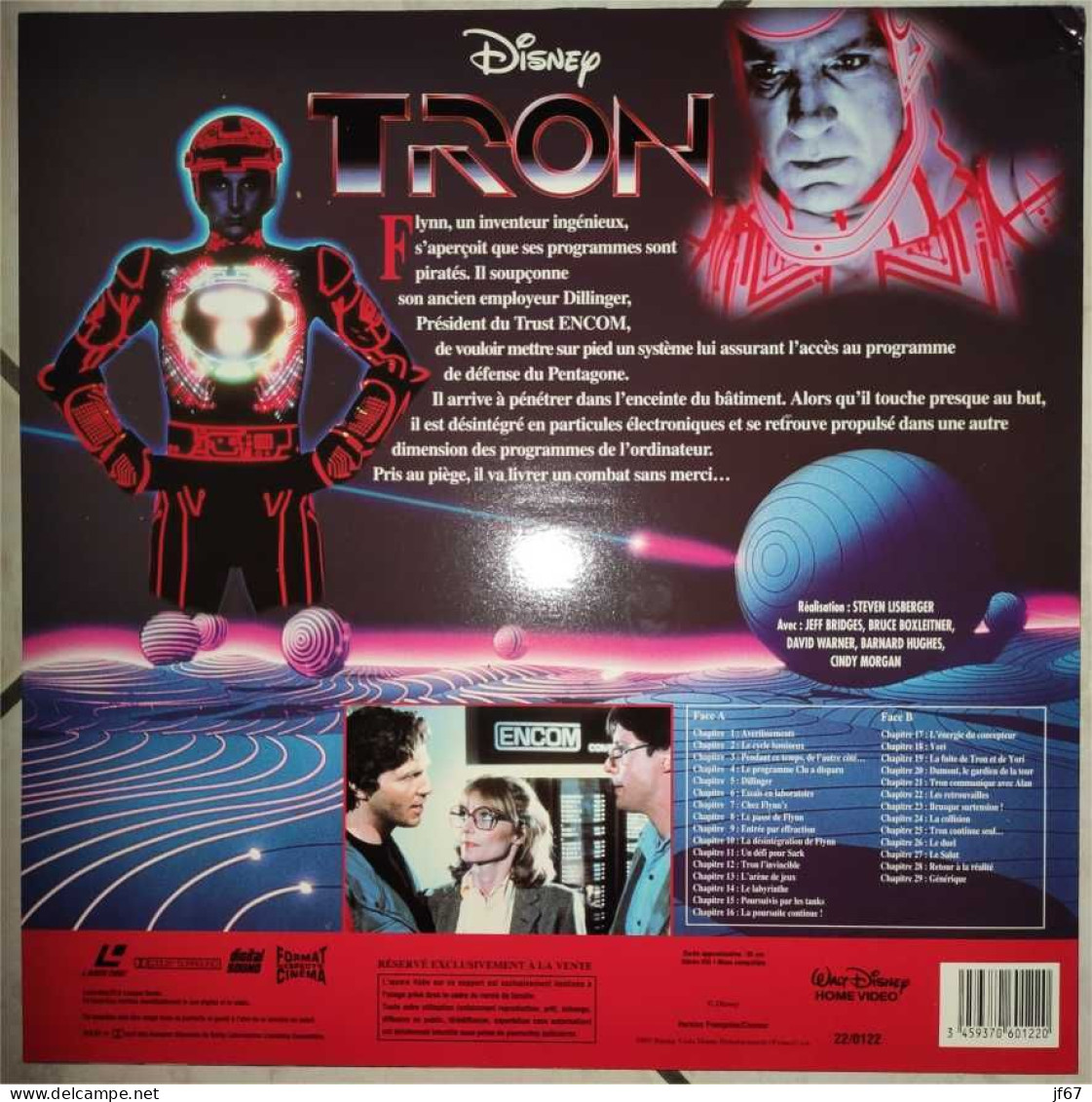 Tron (Laserdisc / LD) Disney - Autres Formats