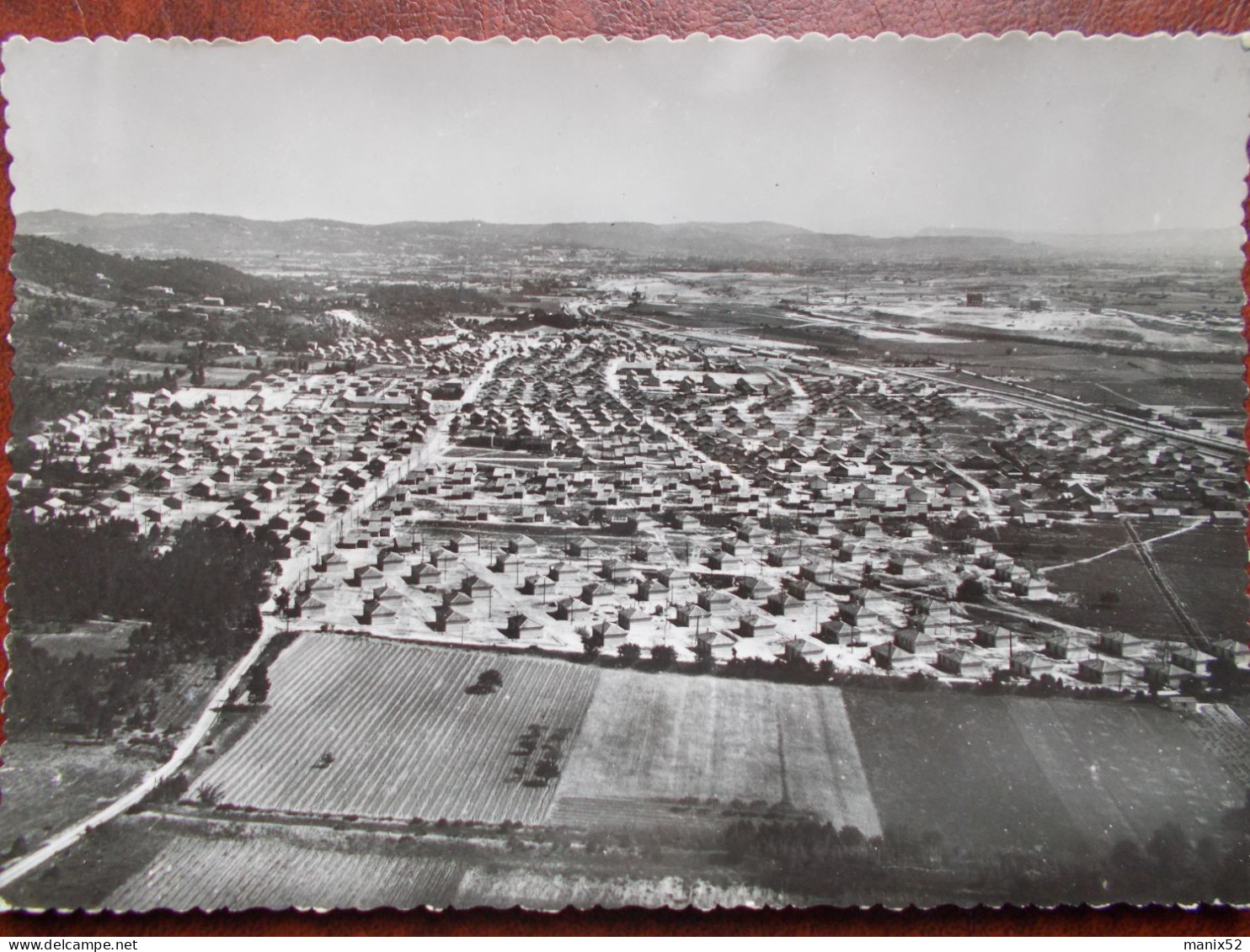 84 - BOLLÈNE - Chute De Donzère Mondragon - Aménagement Du Rhône - La Cité IV. (Vue Aérienne) CPSM - Bollene