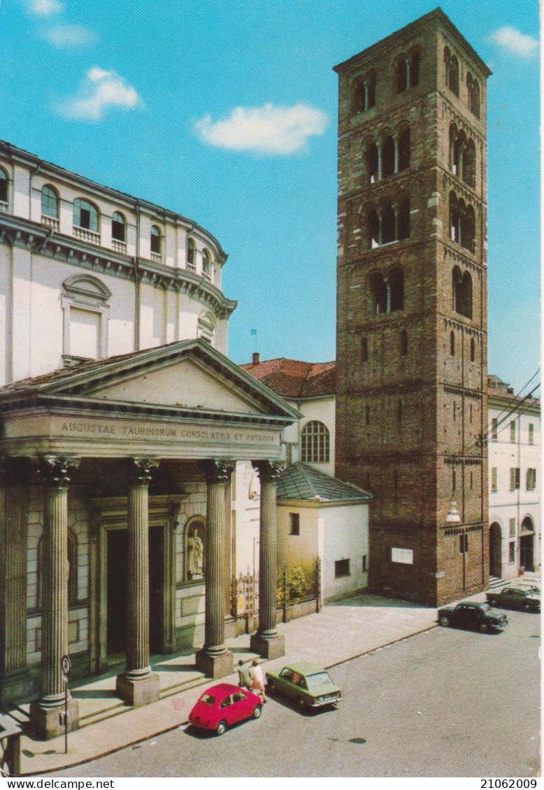 TORINO - CHIESA DELLA CONSOLATA - AUTO CARS VOITURES FIAT 500 - V1969 - Kerken