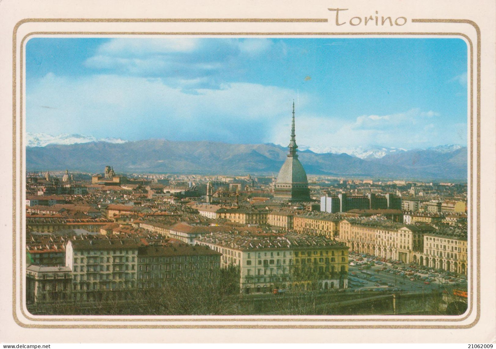 TORINO - PANORAMA - PIAZZA VITTORIO VENETO E MOLE ANTONELLIANA, VISTE DAL MONTE DEI CAPPUCCINI - NV - Panoramic Views