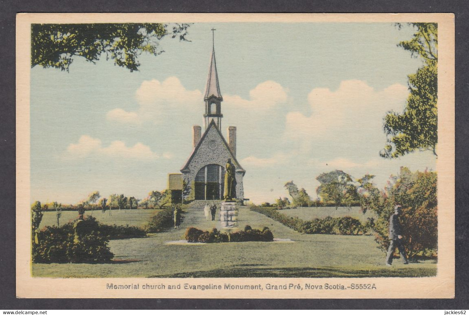 114725/ GRAND-PRE, Memorial Church And Evangeline Monument - Other & Unclassified