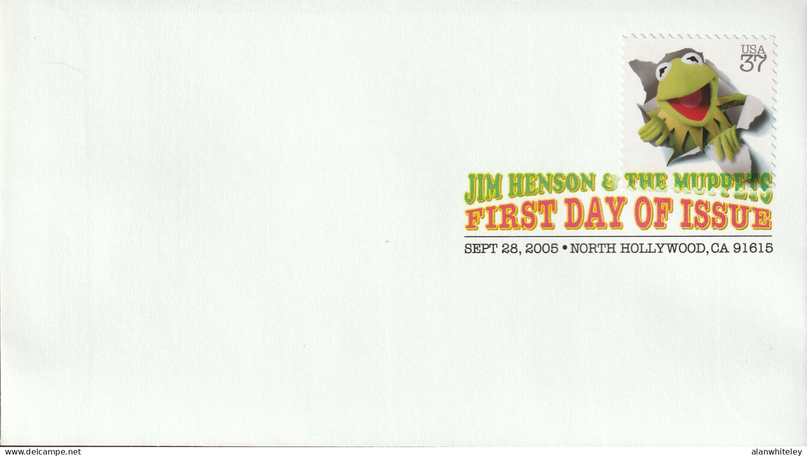 UNITED STATES 2005 Jim Henson & The Muppets: Set Of 11 First Day Covers CANCELLED - 2001-2010