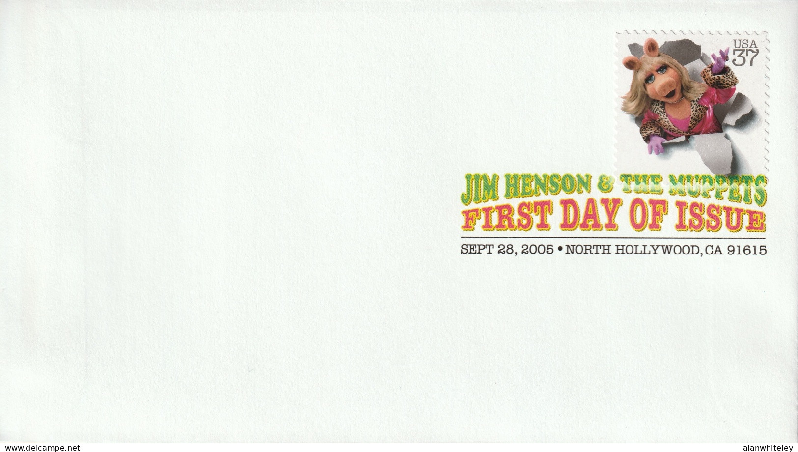 UNITED STATES 2005 Jim Henson & The Muppets: Set Of 11 First Day Covers CANCELLED - 2001-2010