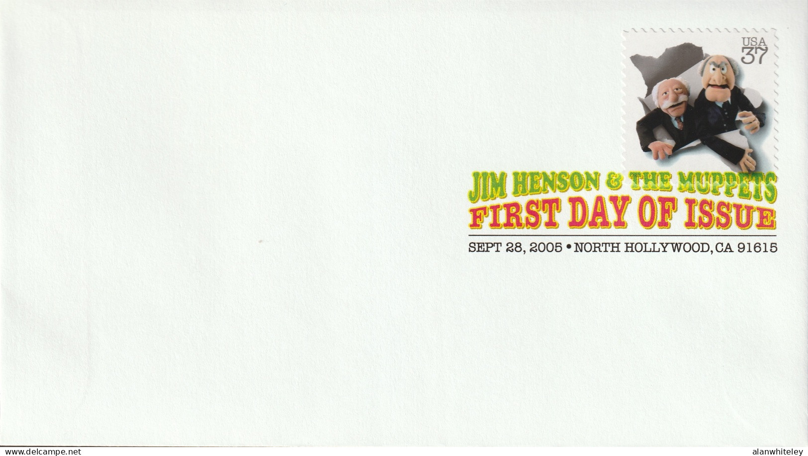 UNITED STATES 2005 Jim Henson & The Muppets: Set of 11 First Day Covers CANCELLED