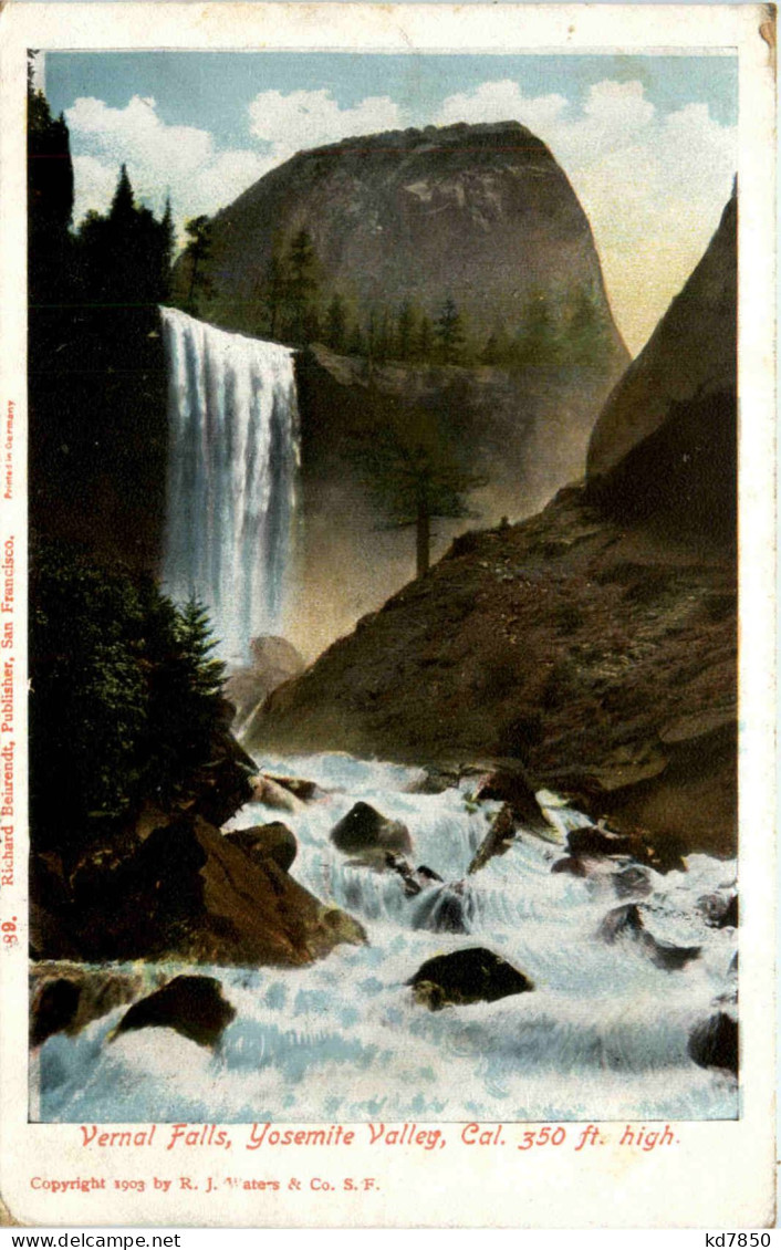 Yosemite Valley - Vernal Falls - Yosemite
