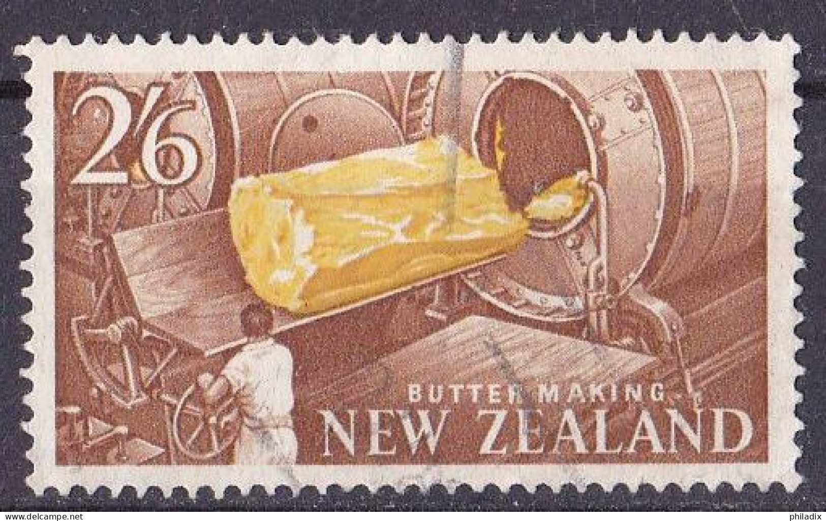 Neuseeland Marke Von 1960 O/used (A3-60) - Oblitérés