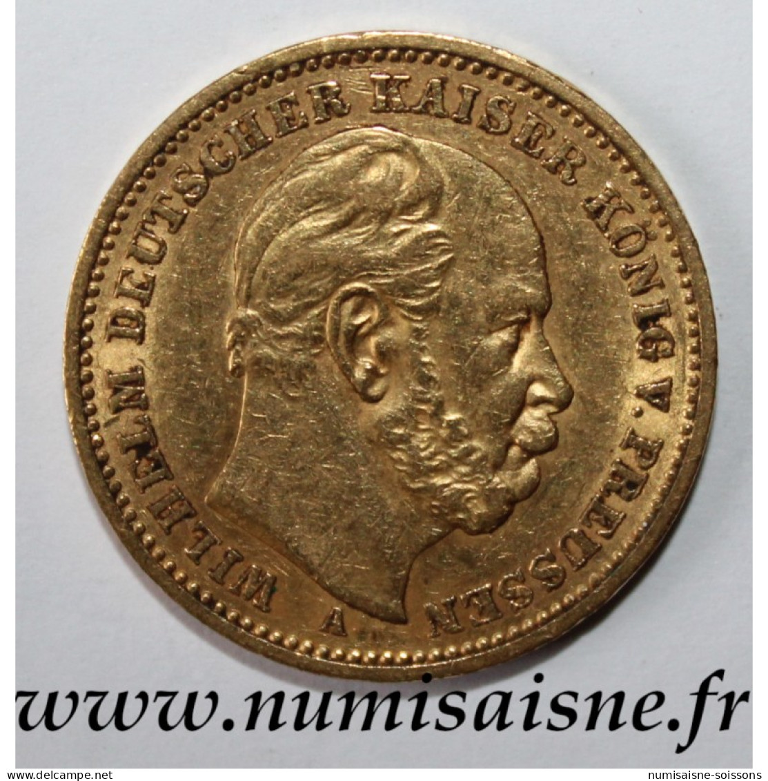 ALLEMAGNE - PRUSSE - KM 505 - 20 MARK 1884 A - Berlin - WILHELM II - OR - TTB - 5, 10 & 20 Mark Gold