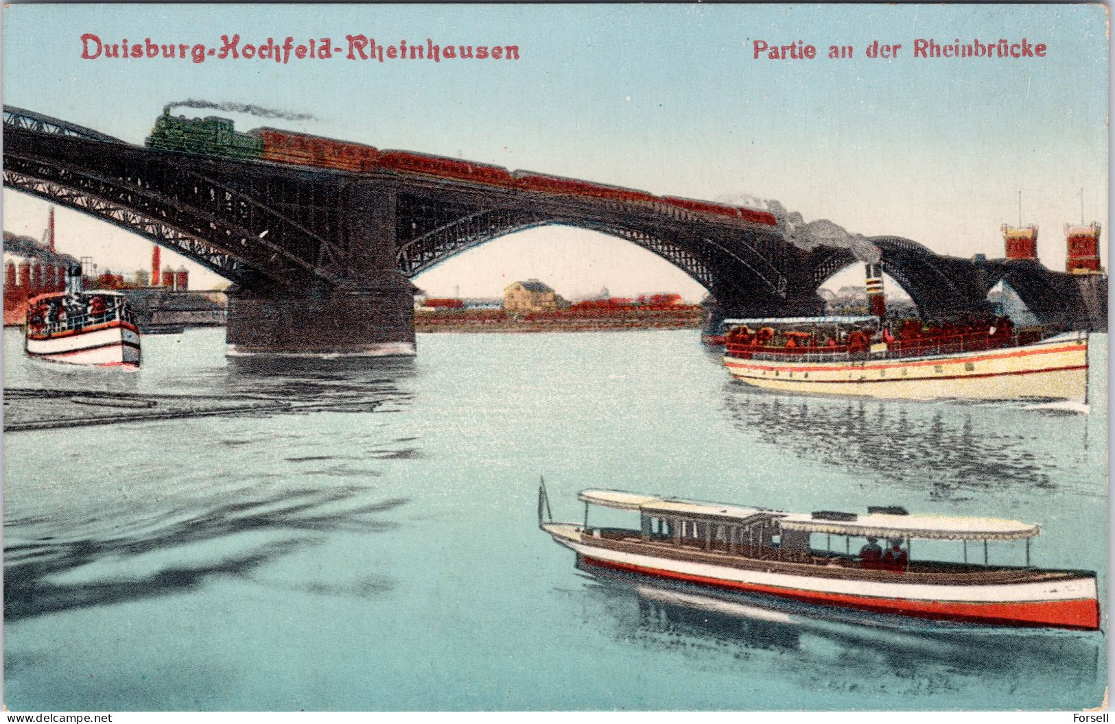 Duisburg-Hochfeld-Rheinhausen , Partie An Der Rheinbrücke (Ungebraucht) - Duisburg