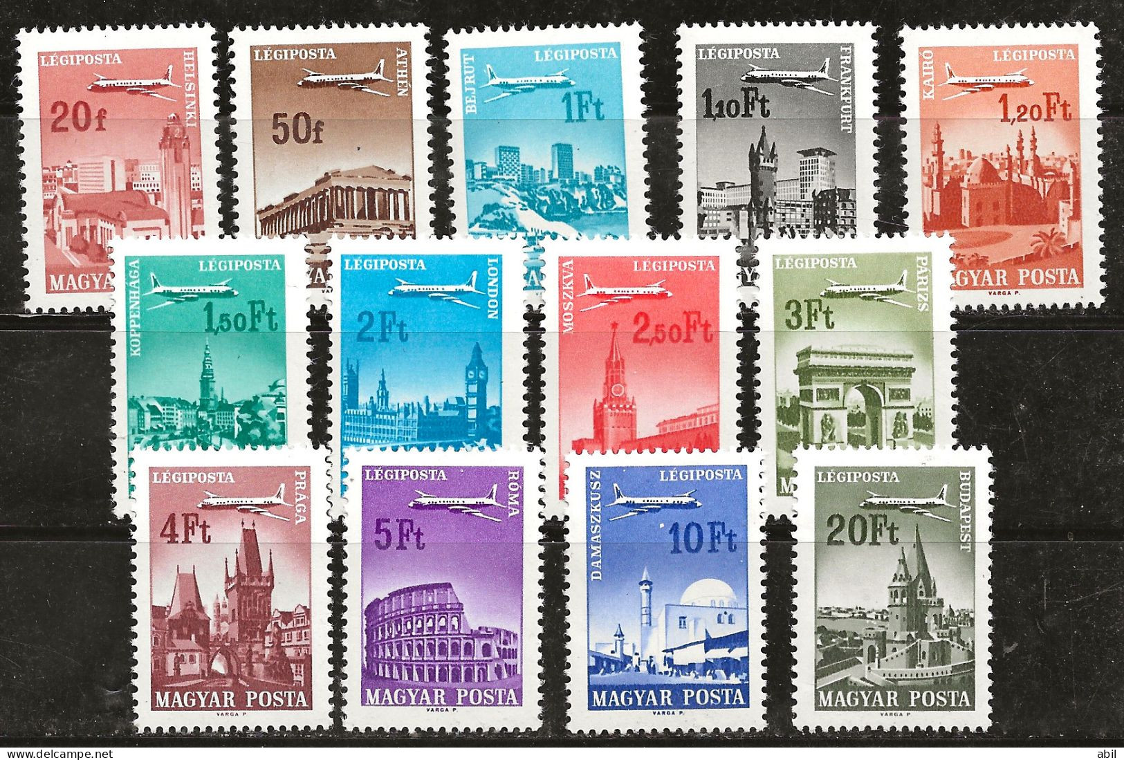 Hongrie 1966-1967 N° Y&T : 279 à 291 ** - Ungebraucht