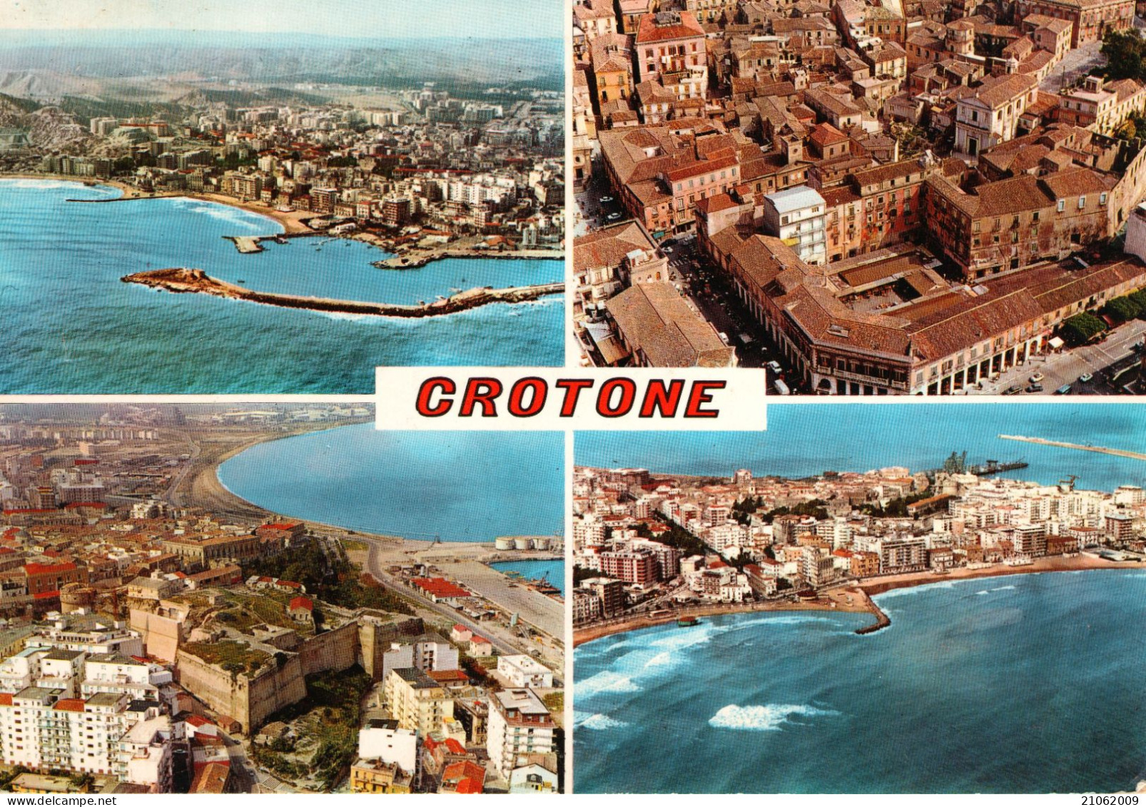 CROTONE - VEDUTE AEREE DELLA CITTA' - V1982 - Crotone