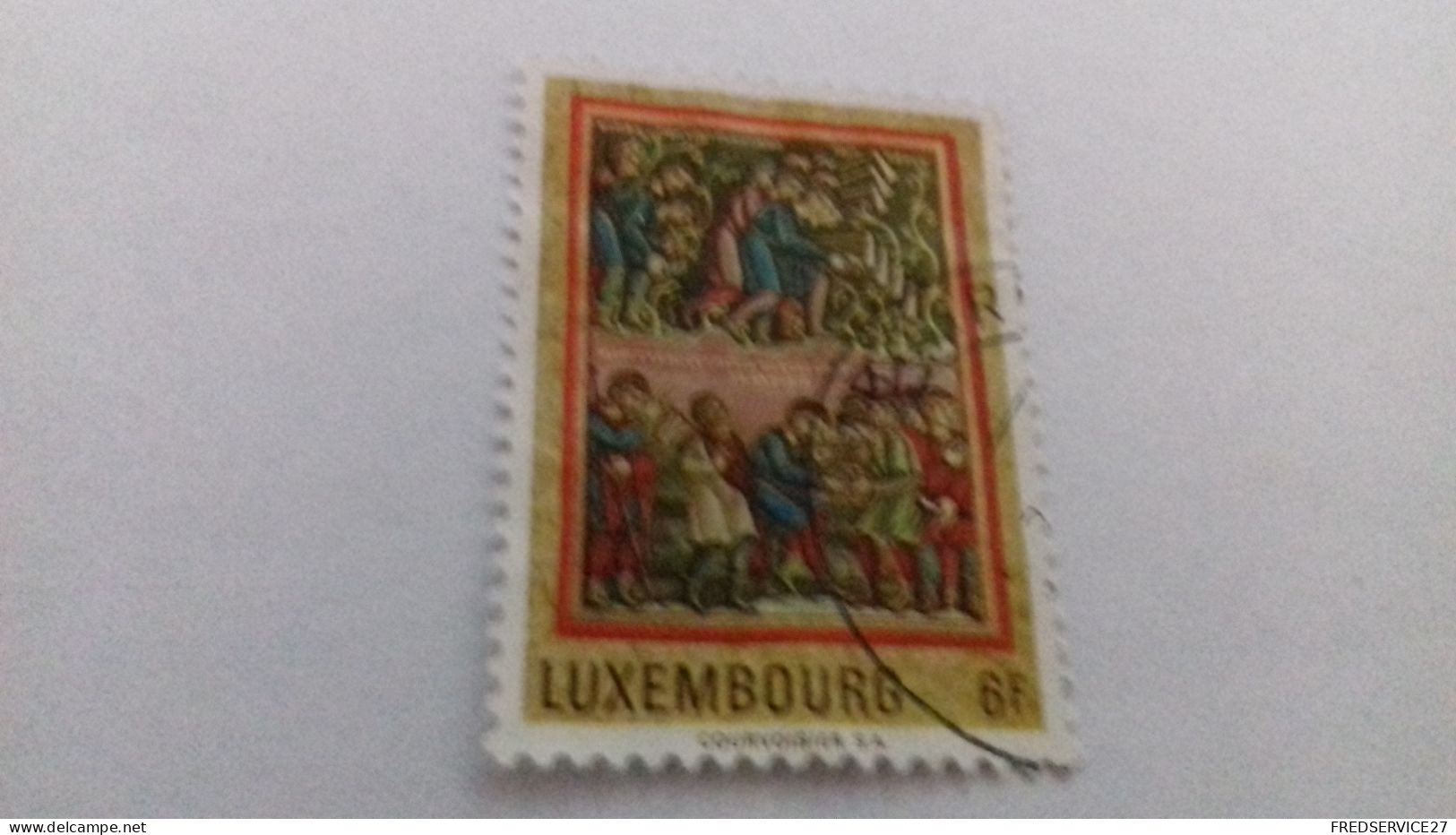 LUXEMBOURG COURVOISIER - Oblitérés