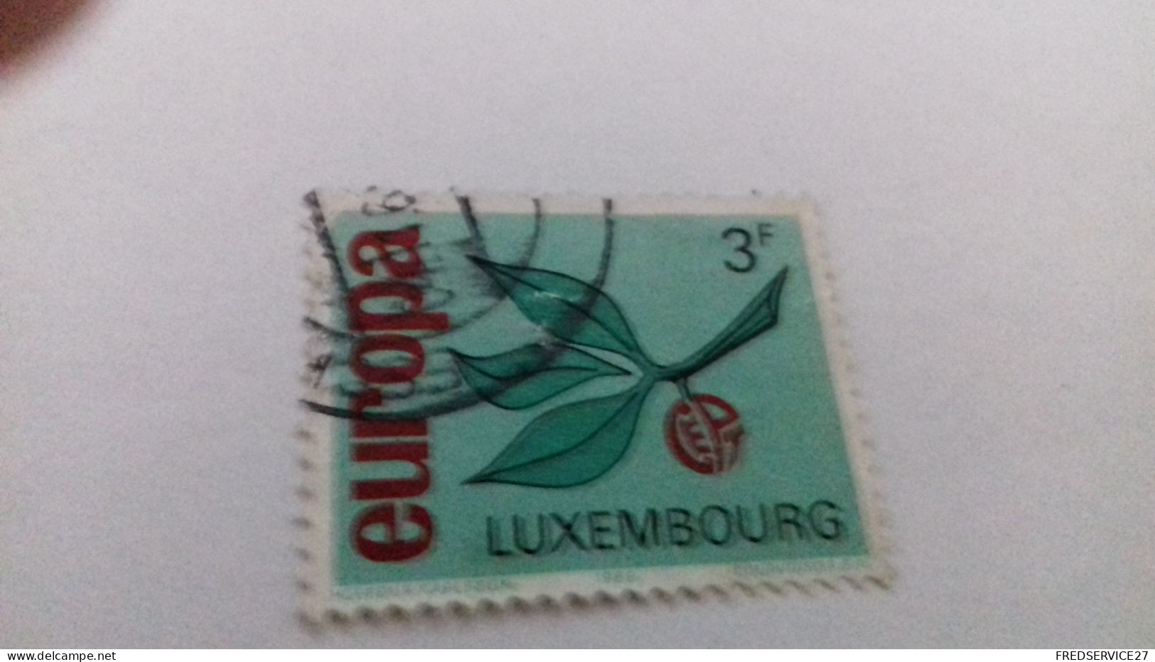 LUXEMBOURG EUROPA 3F 1965 - Usados