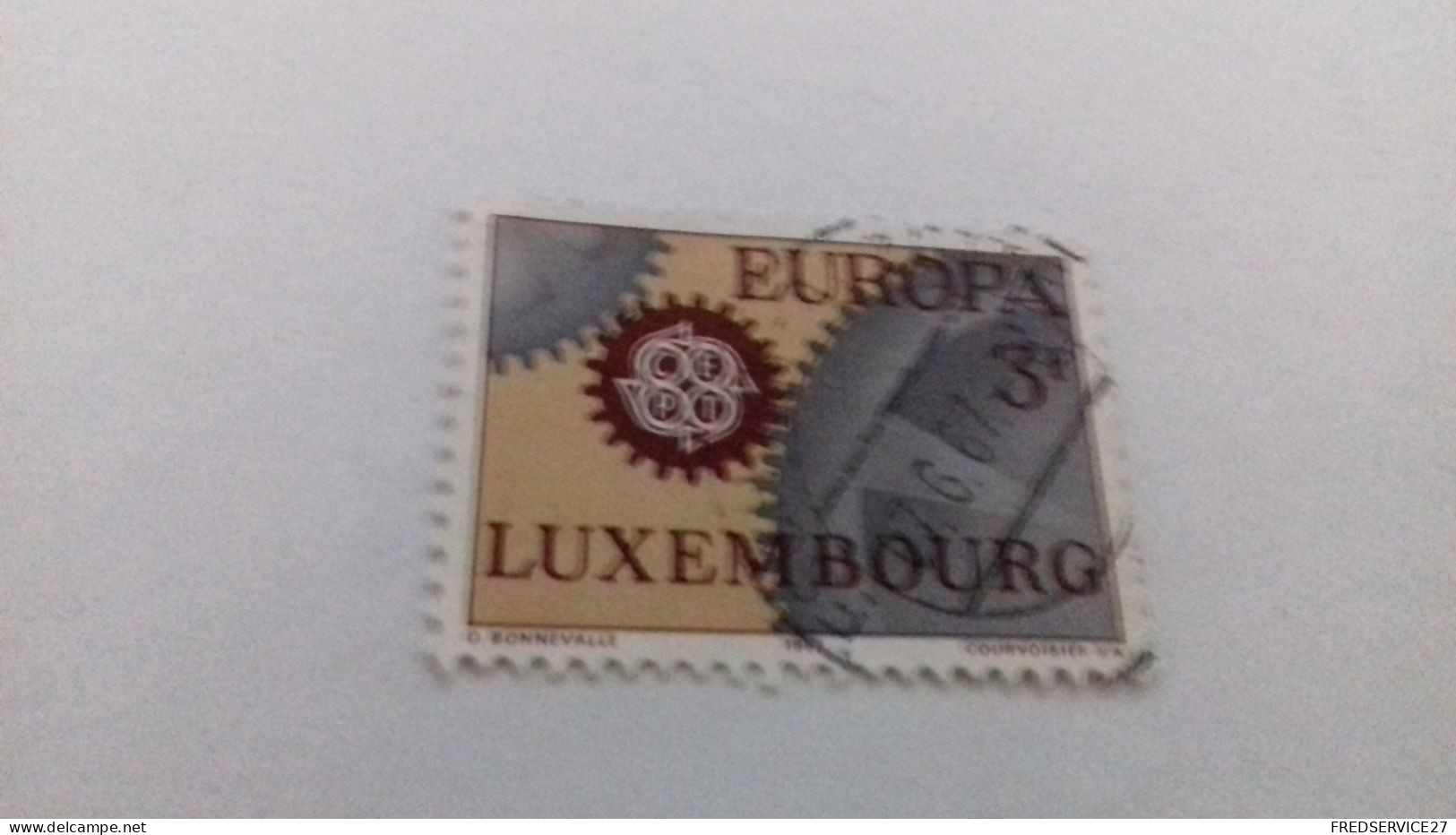 LUXEMBOURG EUROPA 3F 1967 - Usati