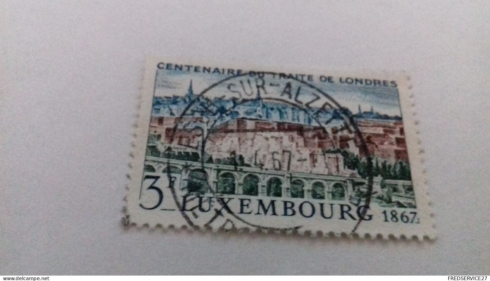 LUXEMBOURG CENTENAIRE DU TRAITE DE LONDRES 1967 - Gebruikt