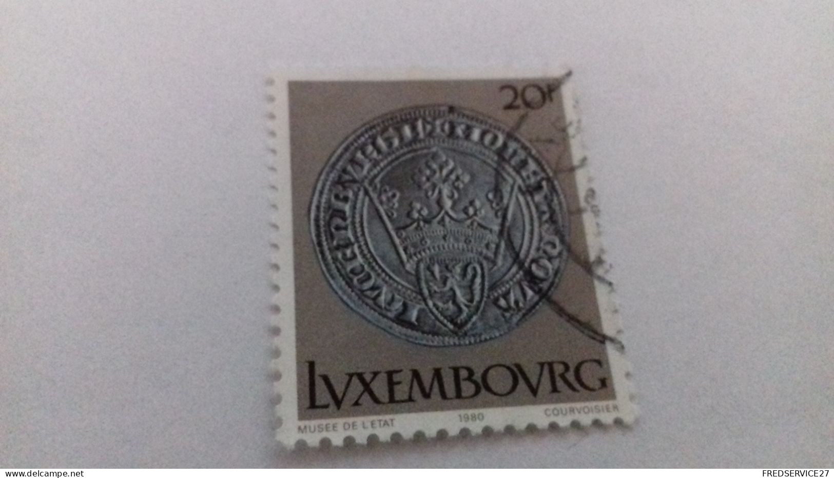 LUXEMBOURG MUSEE DE L ETAT 1980 - Used Stamps