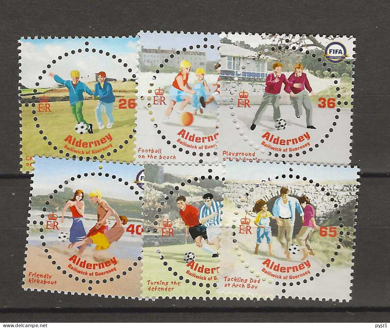 2010 MNH Alderney Mi 230-35 Postfris** - Alderney