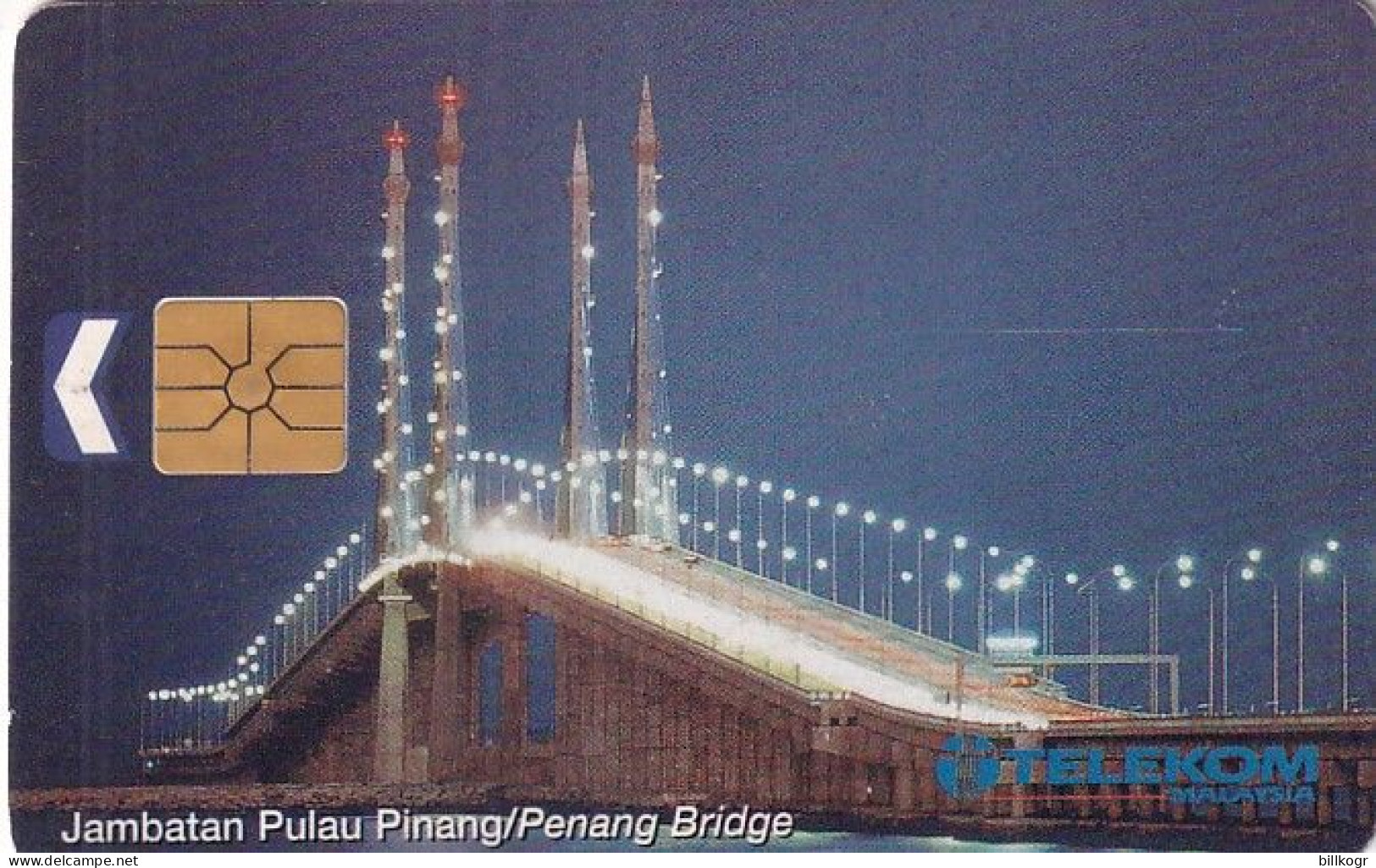 MALAYSIA - Jambatan Pulau Pinang, Telecom Malaysia Telecard RM10, Used - Malesia