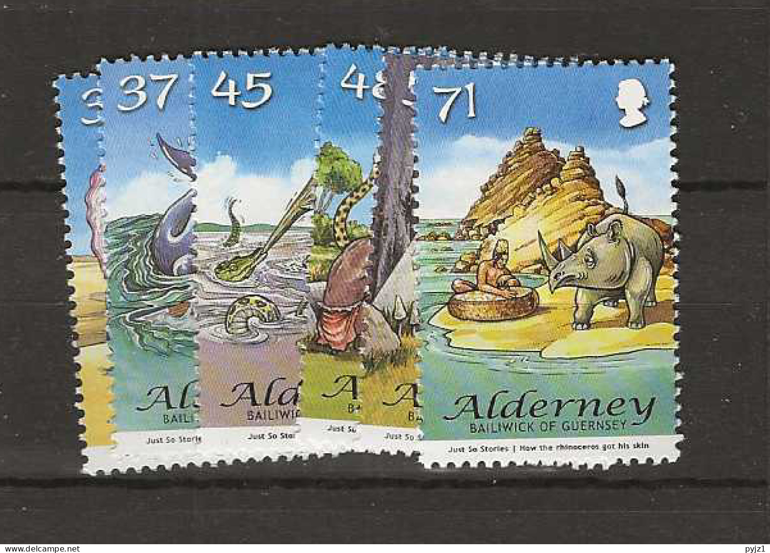 2007 MNH Alderney Mi 314-19 Postfris** - Alderney