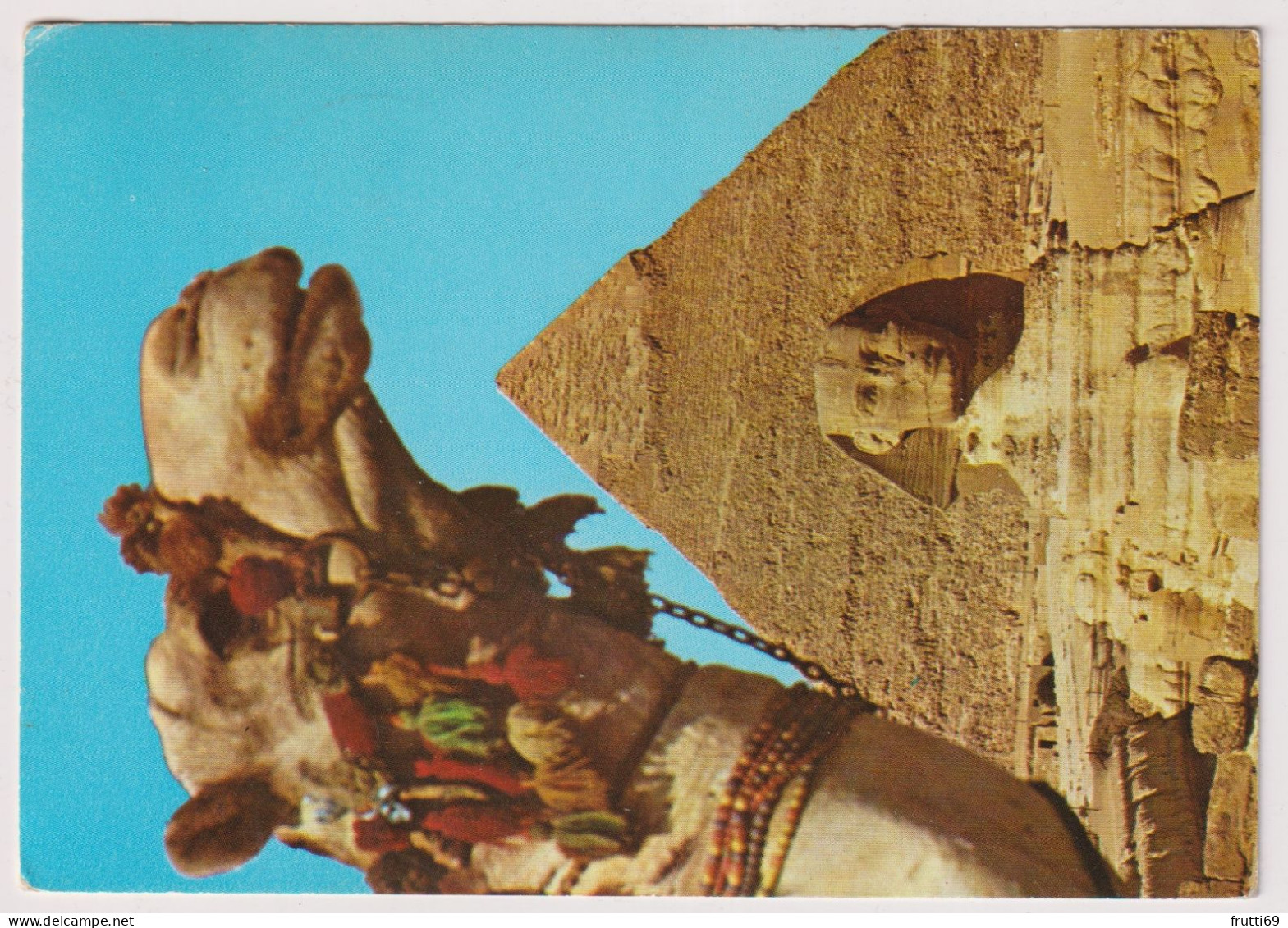 AK 198196  EGYPT - Giza - The Sphinx And The Pyramid Of Khefre - Sfinge