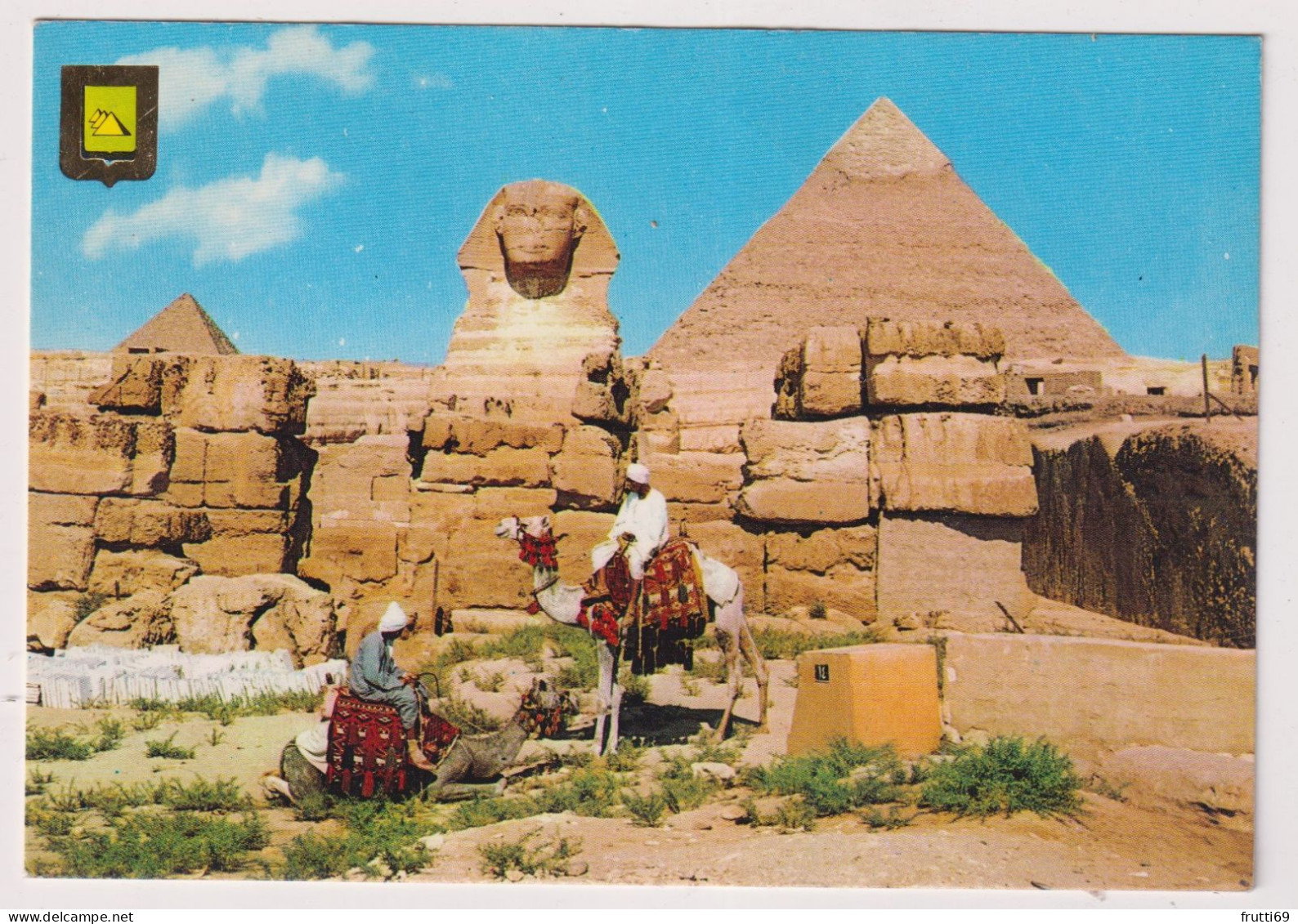 AK 198207  EGYPT - Giza - The Great Sphinx,  Kephren And The Mycerinos Pyramids - Pyramiden