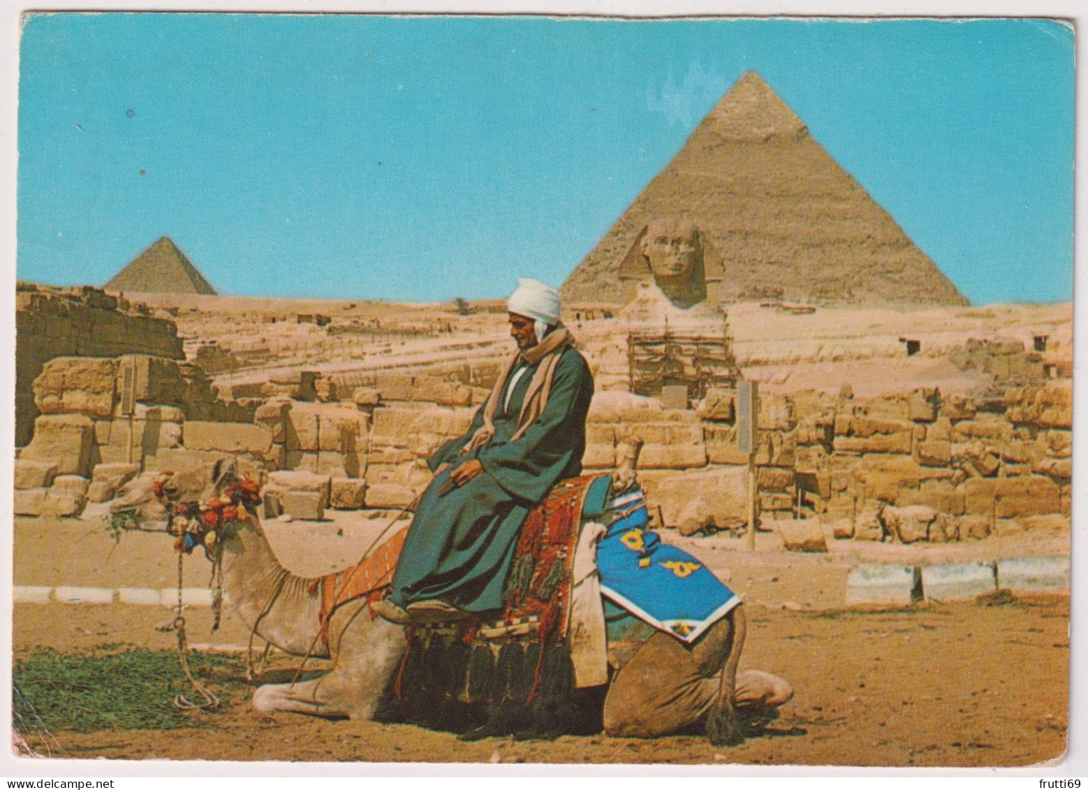 AK 198214 EGYPT - Giza - The Great Sphinx And The Pyramids Of Khephren And Mikerinos - Sphinx