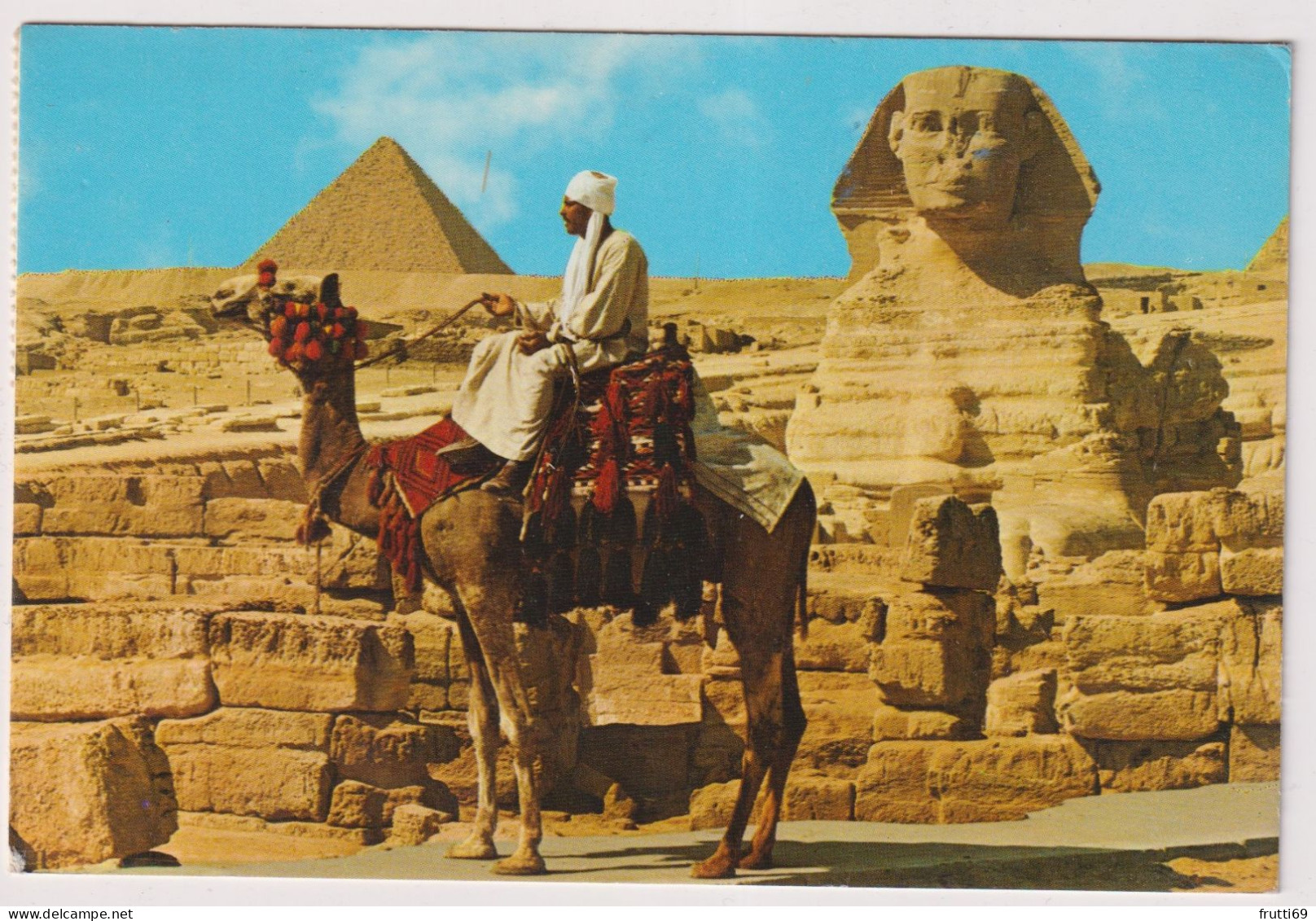 AK 198215 EGYPT - Giza - The Sphinx And Mykerinos Pyramid - Sphinx