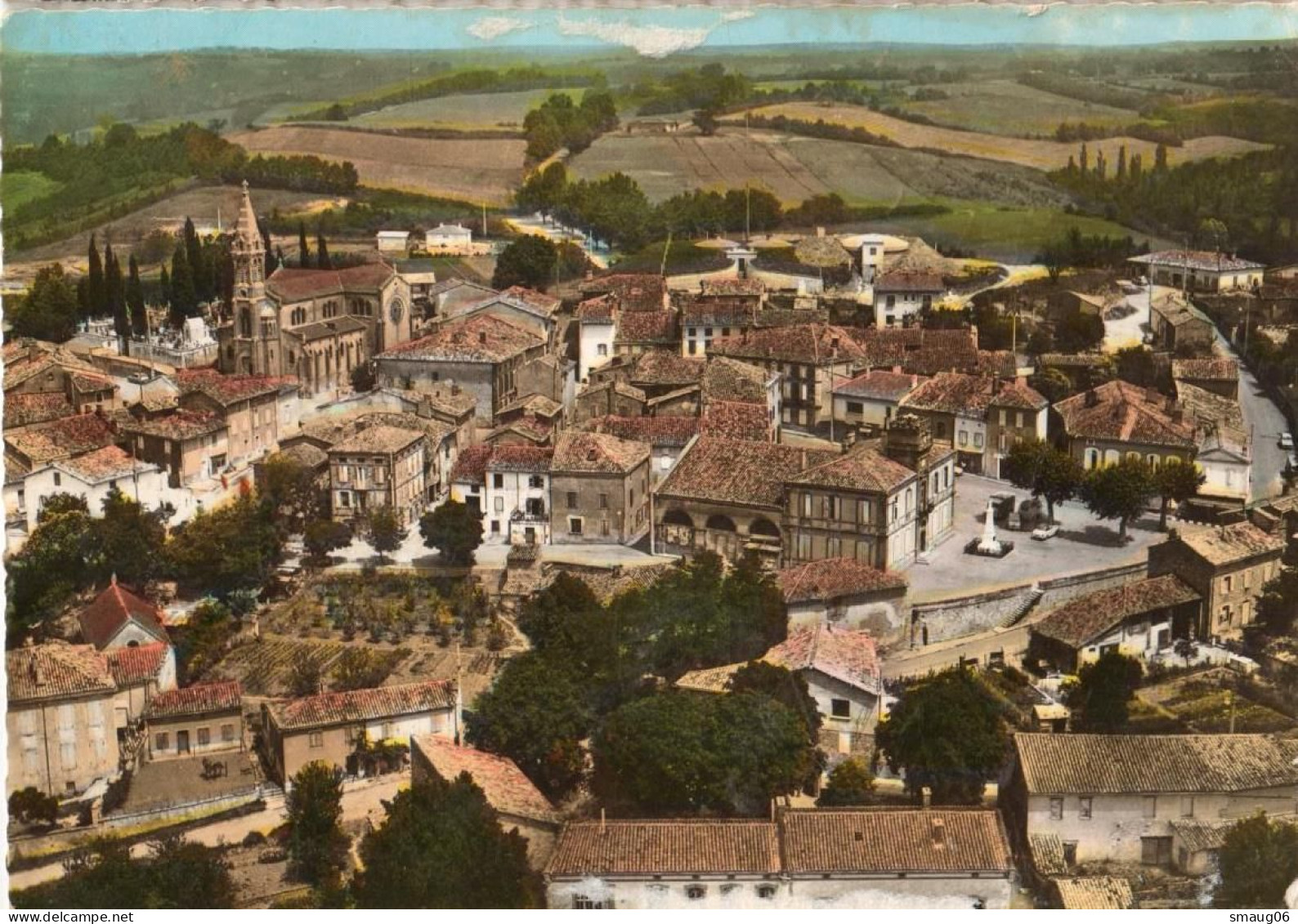82 - MONTCLAR DE QUERCY - VUE AÉRIENNE - Montclar De Quercy