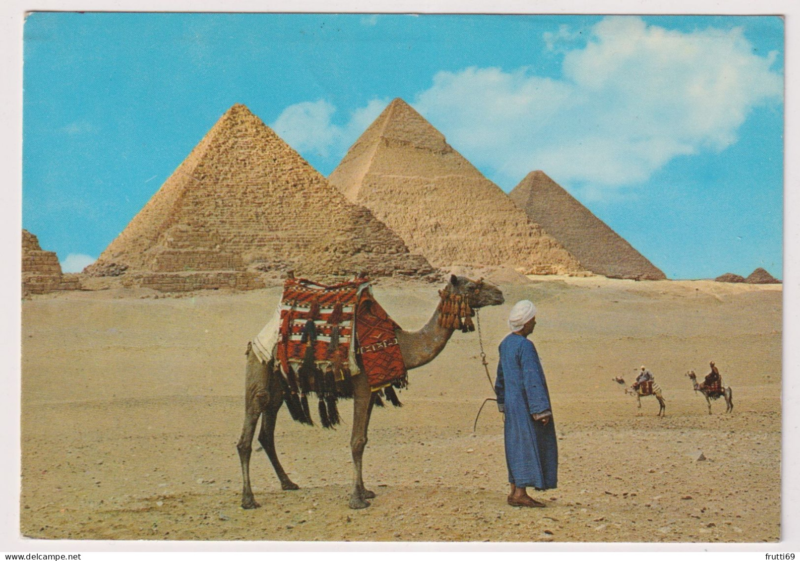 AK 198218 EGYPT - Giza - The Giza Pyramids - Pyramiden