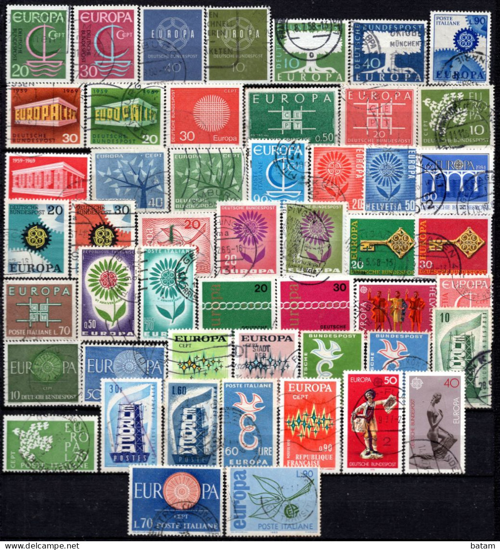 006 - Europa - CEPT - 50 Different Used Stamps - Verzamelingen