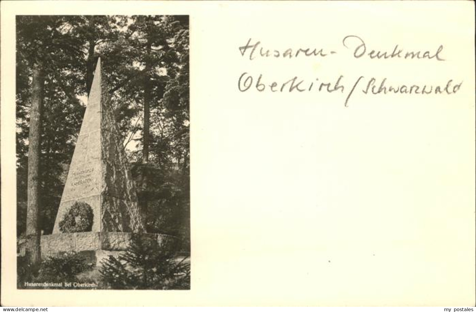 41319055 Oberkirch Baden Husaren Denkmal Oberkirch - Oberkirch